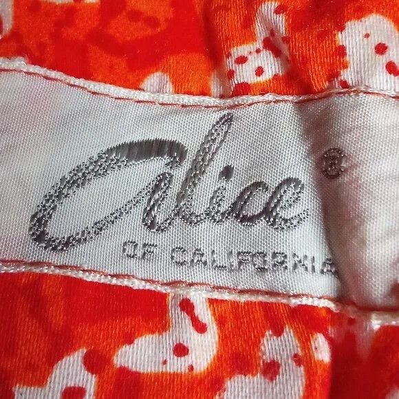 Other Vintage Alice Of California Psychedelic Pattern Dress Midi Size M / US 6-8 / IT 42-44 - 4 Thumbnail