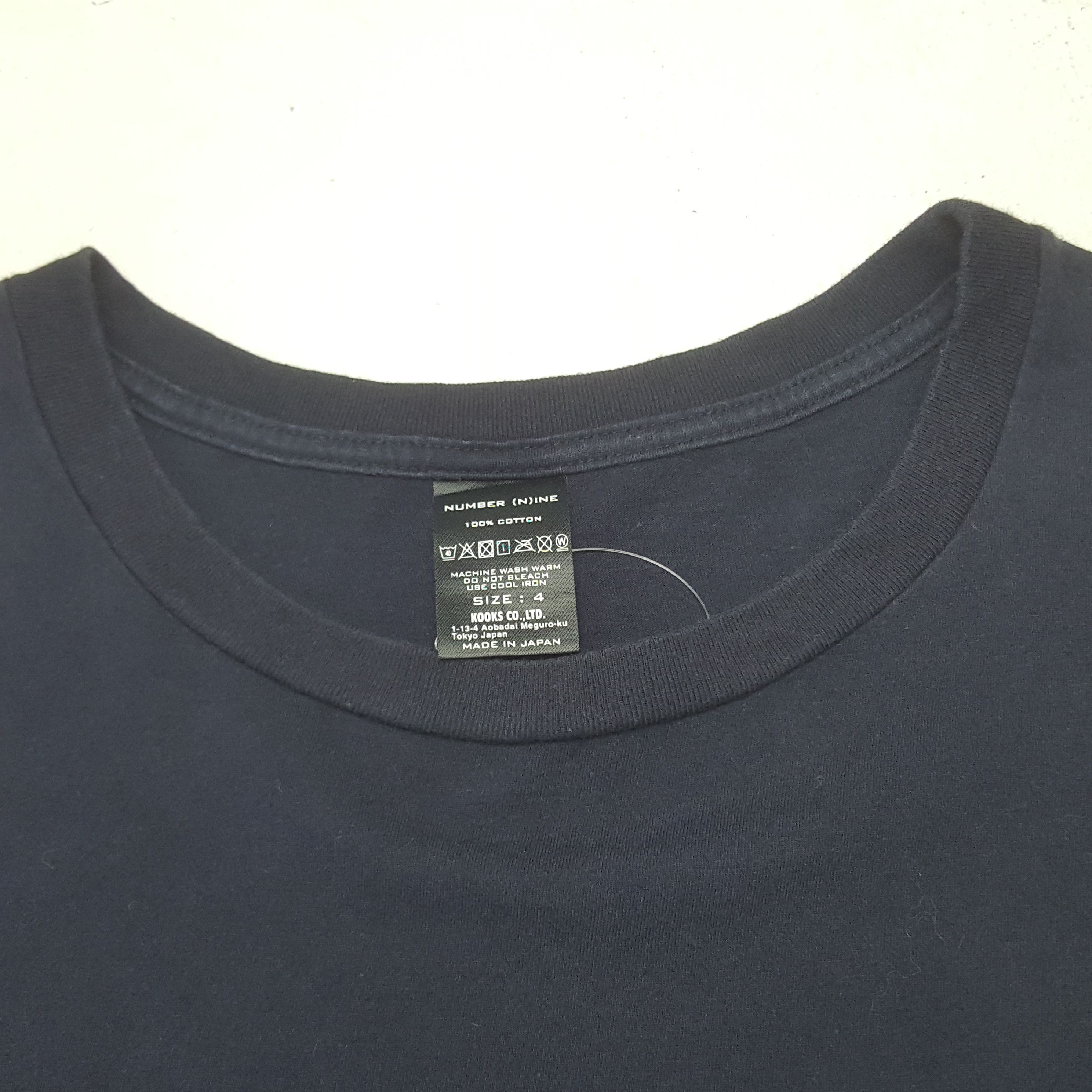 Japanese Brand × Number (N)ine × Vintage Vintage Number (N)ine Rare Design Japan Tshirt Size US L / EU 52-54 / 3 - 4 Thumbnail