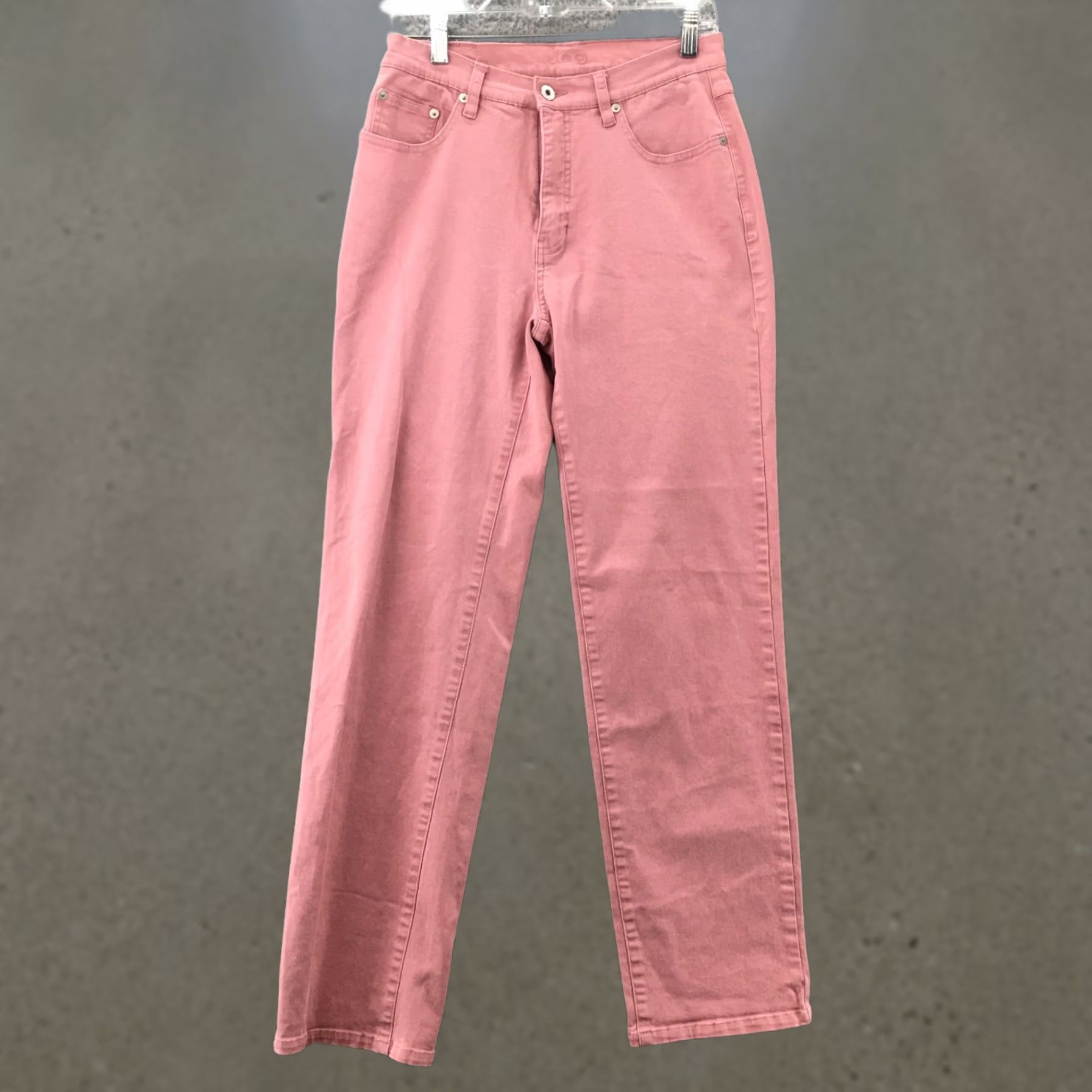 AG Jeans Jag Jeans Skinny Jeans Womens 4 Pink Cotton Blend Mid Rise Zip Fly 5-Pockets Size 27" / US 4 / IT 40 - 1 Thumbnail