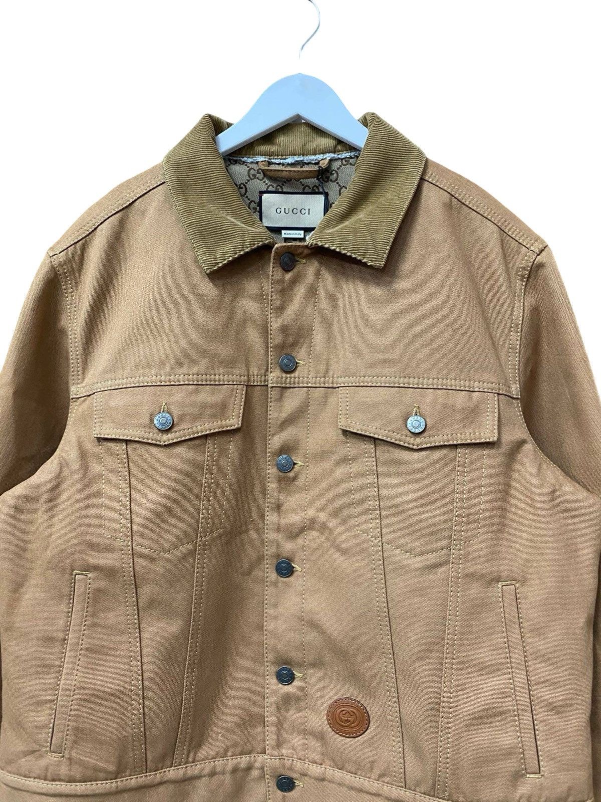 Gucci Gucci GG denim jacquard jacket Size US L / EU 52-54 / 3 - 3 Thumbnail