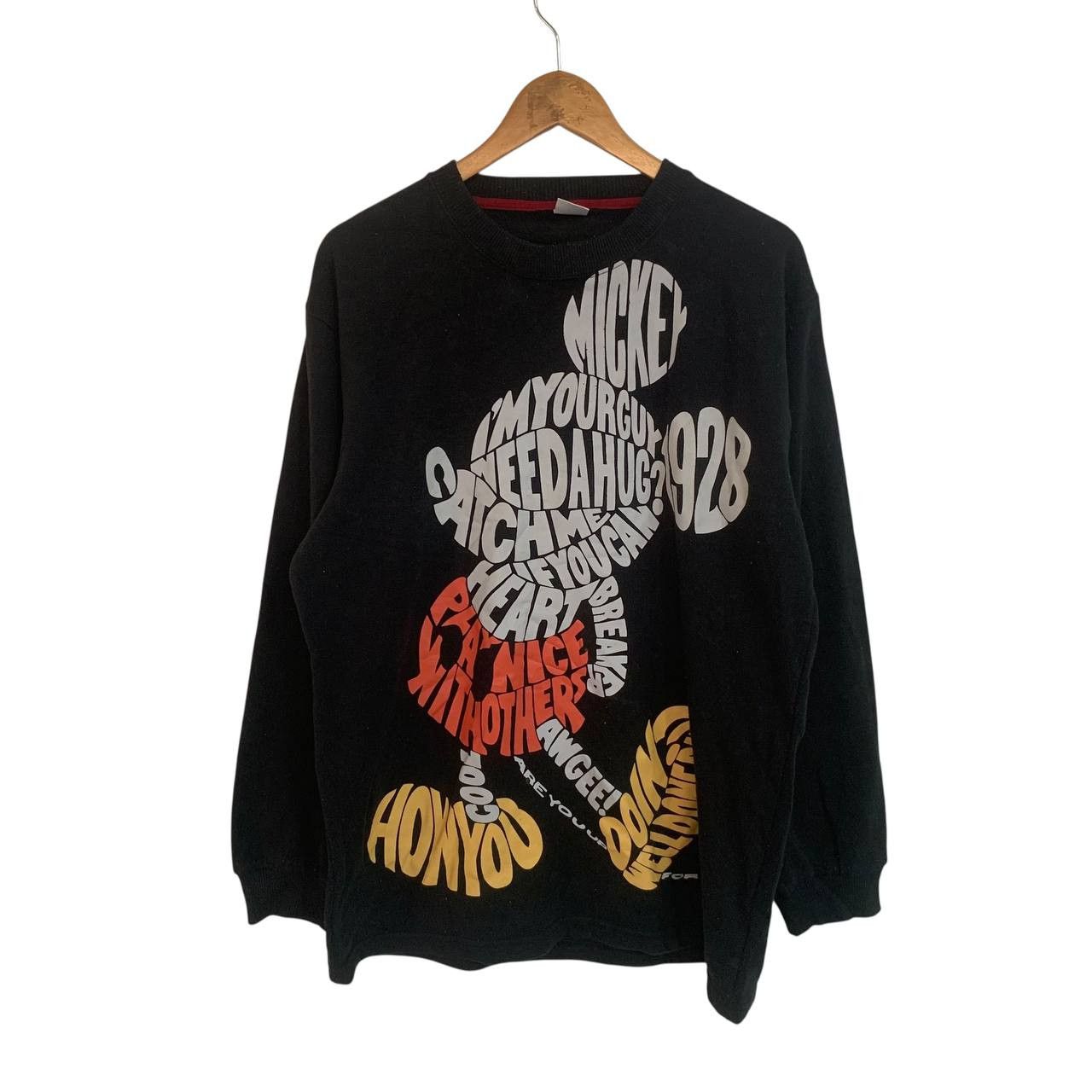 Disney Vintage Minnie Mickey Mouse Disney Sweatshirt Large Size US L / EU 52-54 / 3 - 1 Thumbnail