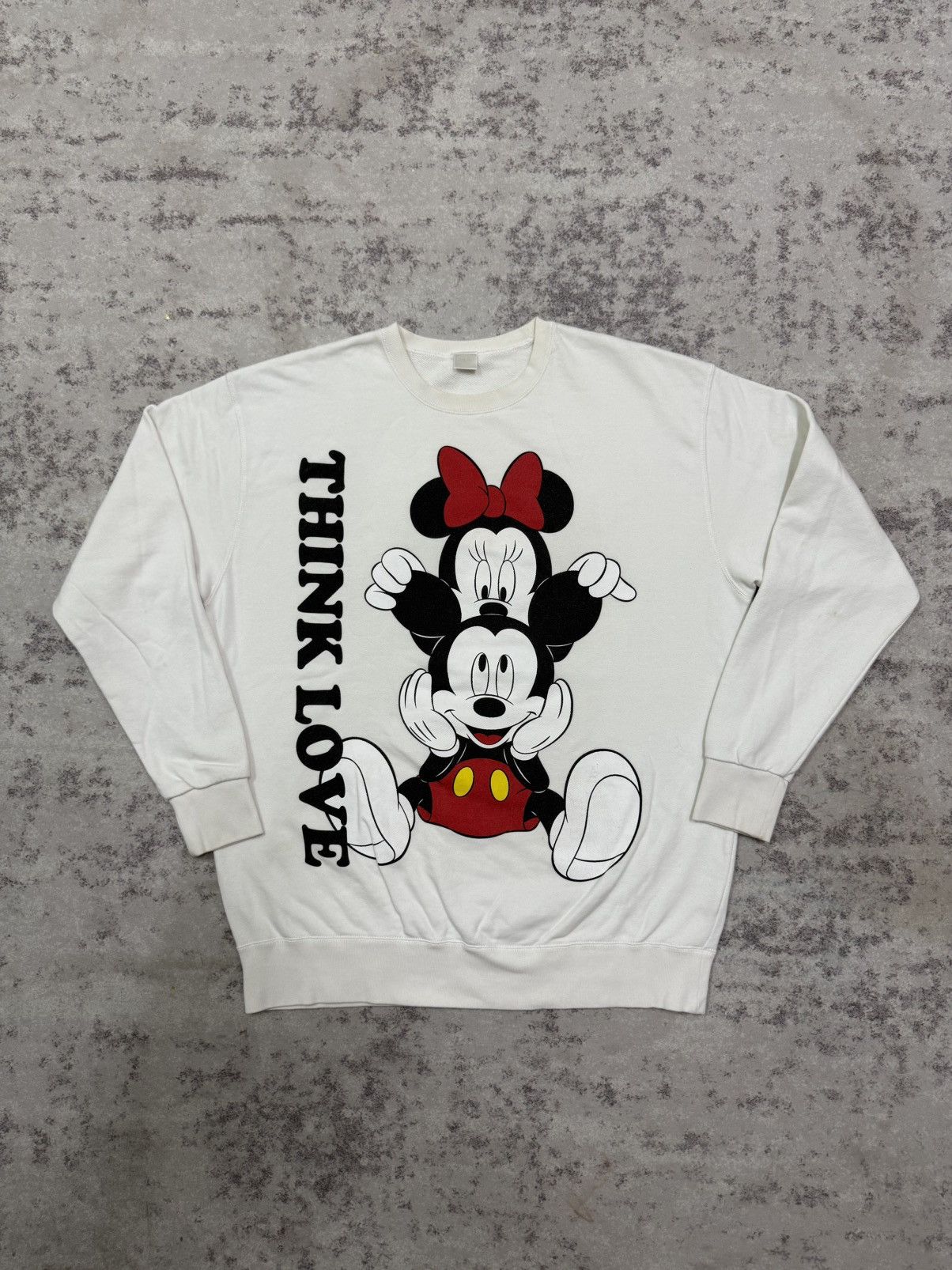 Disney Vintage Mickey Mouse Mirron Printed Sweatshirt Size US L / EU 52-54 / 3 - 3 Thumbnail