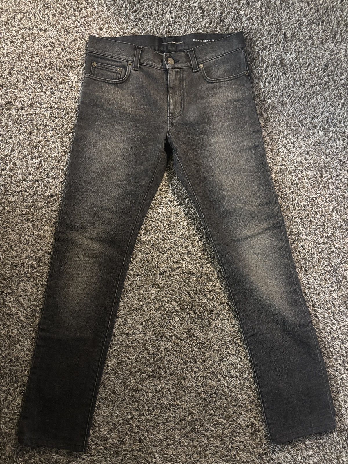 Saint Laurent Paris Saint Laurent Skinny Jeans D02 2013 Grey | Grailed