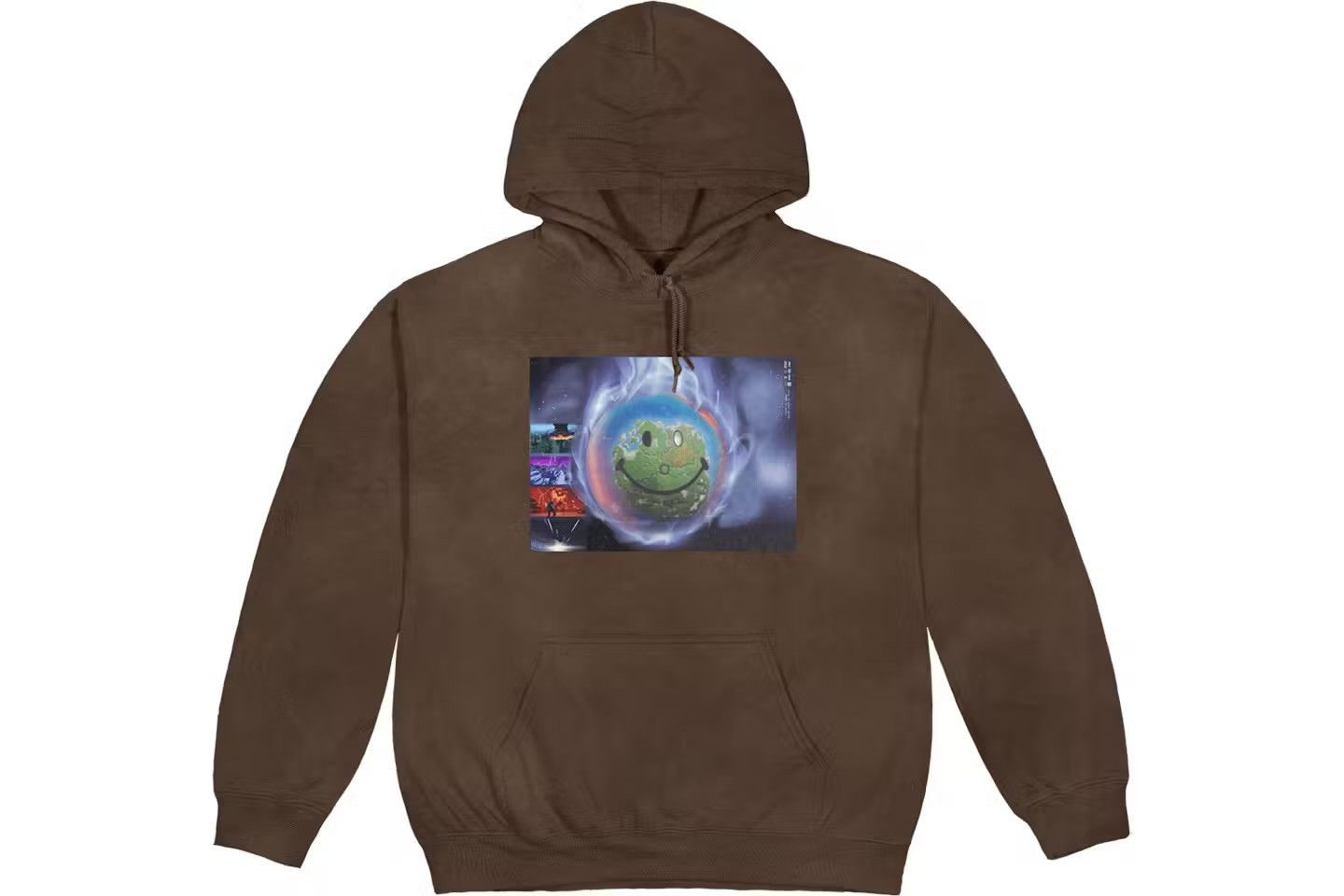 Travis Scott Travis Scott Cactus Jack World Event Bleached Black Hoodie M Size US M / EU 48-50 / 2 - 2 Thumbnail