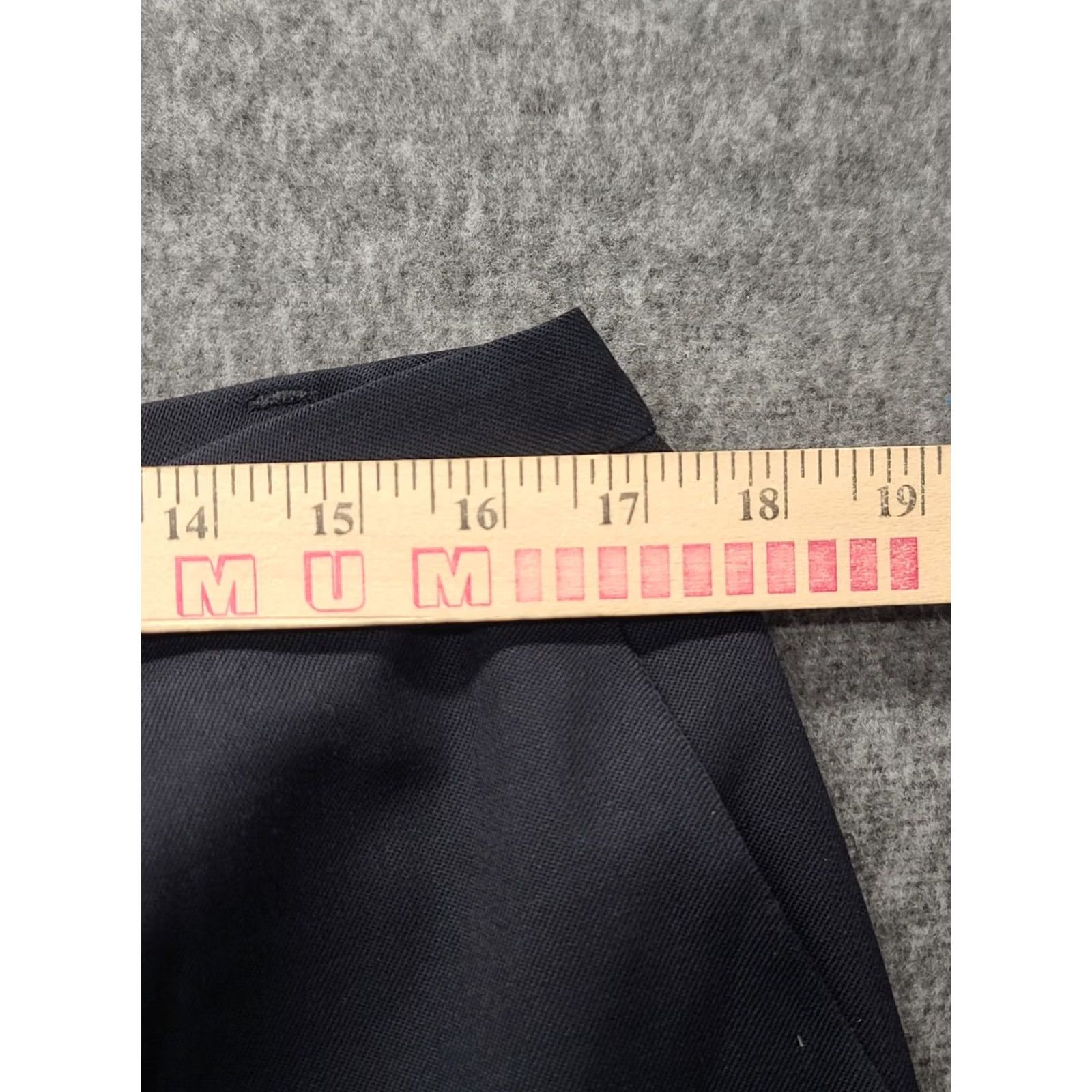 Pendleton Pendleton Pants Womens 16 33x27 Regular Fit Straight Leg Lined Wool Office Work Black 90s USA Mens Womens Size 24" / US 00 / IT 34 - 3 Thumbnail
