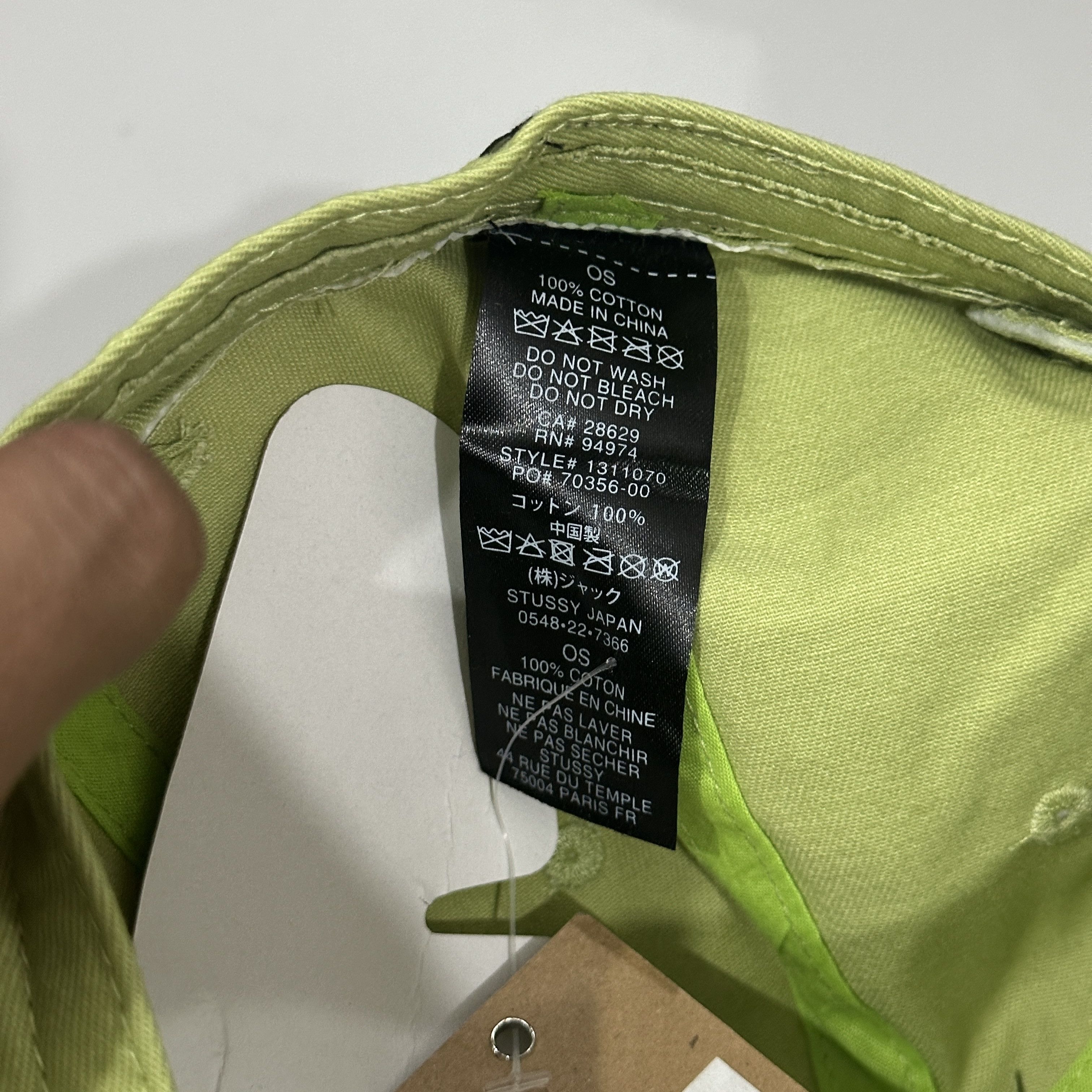Stussy Stussy cap hat Size ONE SIZE - 6 Thumbnail
