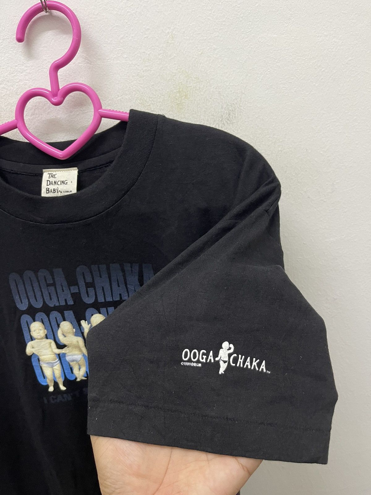 Band Tees Rare Vintage OOGA CHAKA The Dancing Baby 1999 Unreal Picture Size US M / EU 48-50 / 2 - 3 Thumbnail