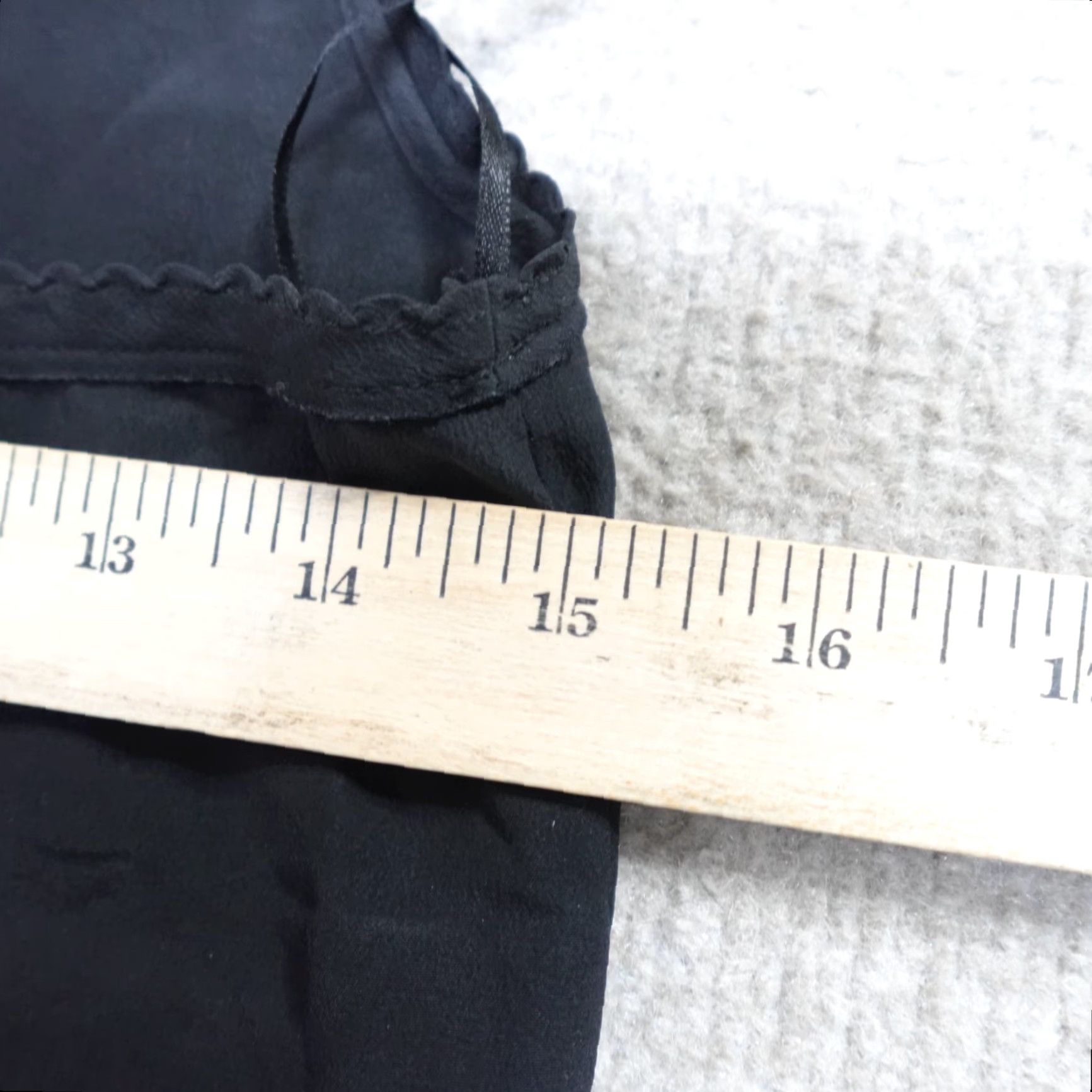 Trina Turk Trina Turk Camisole Tank S Black 100% Silk Satin Womens Size S / US 4 / IT 40 - 6 Thumbnail
