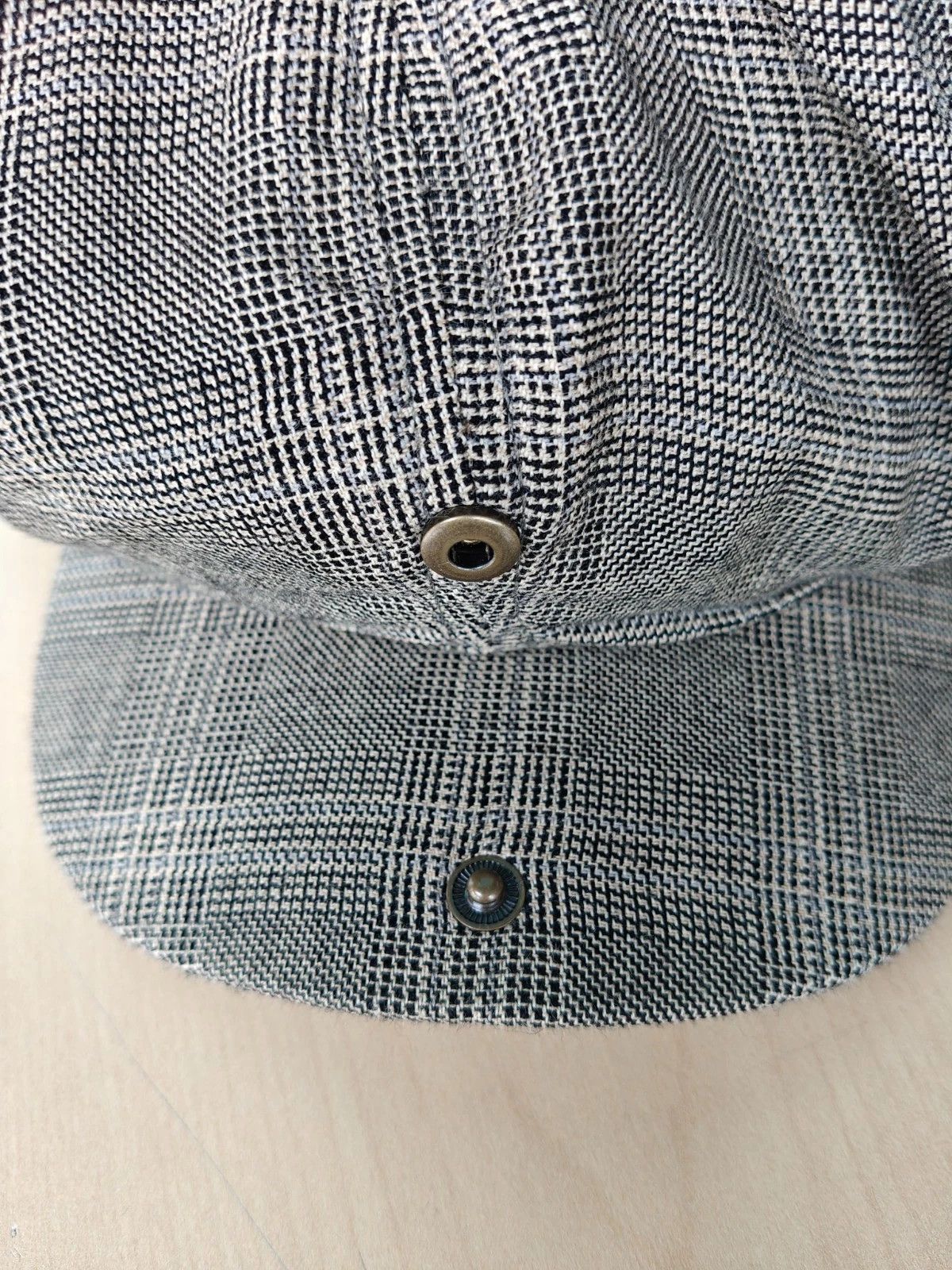 RRL Ralph Lauren DOUBLE RL Wool-Cotton Glen Plaid Newsboy Cap T/1908 Size ONE SIZE - 5 Thumbnail