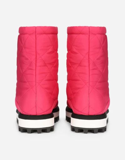 Dolce & Gabbana o1y0825 Padded Ankle Boots in Fuchsia Size US 6.5 / IT 36.5 - 4 Thumbnail