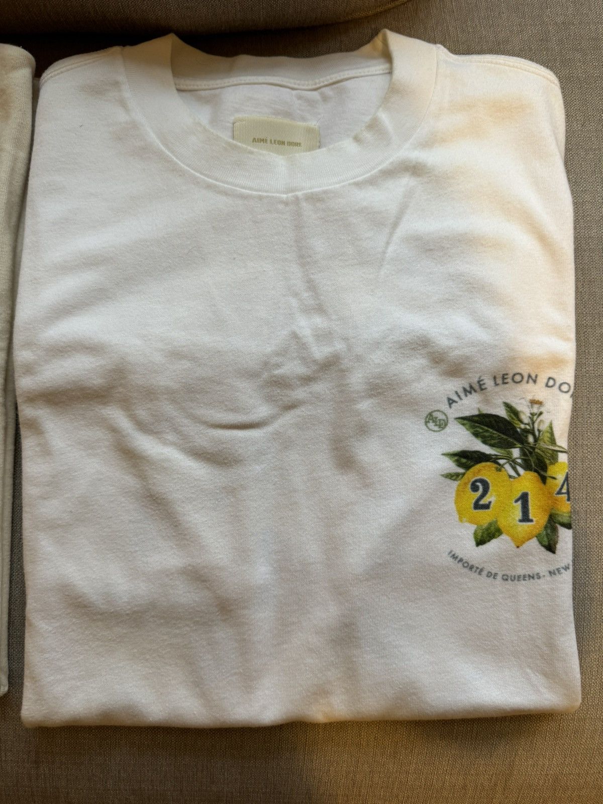 Aime Leon Dore Aime Leon Dore “214” Lemon Tee Small Size US S / EU 44-46 / 1 - 4 Thumbnail