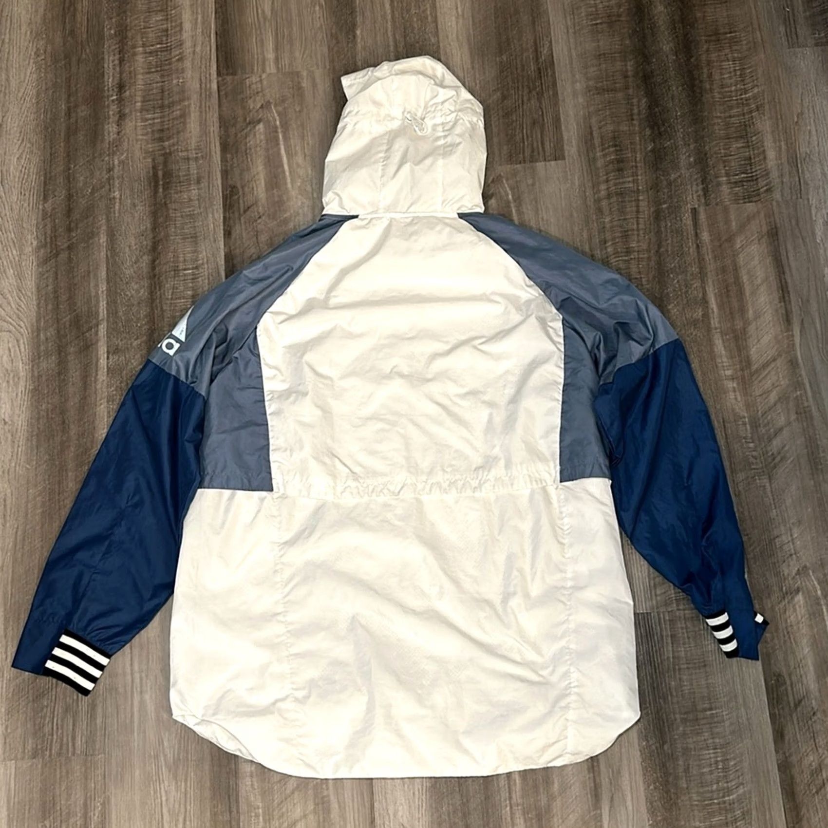 Adidas Adidas Track Jacket - XL Windbreaker Men White Polyester Jacket Size US XL / EU 56 / 4 - 3 Thumbnail