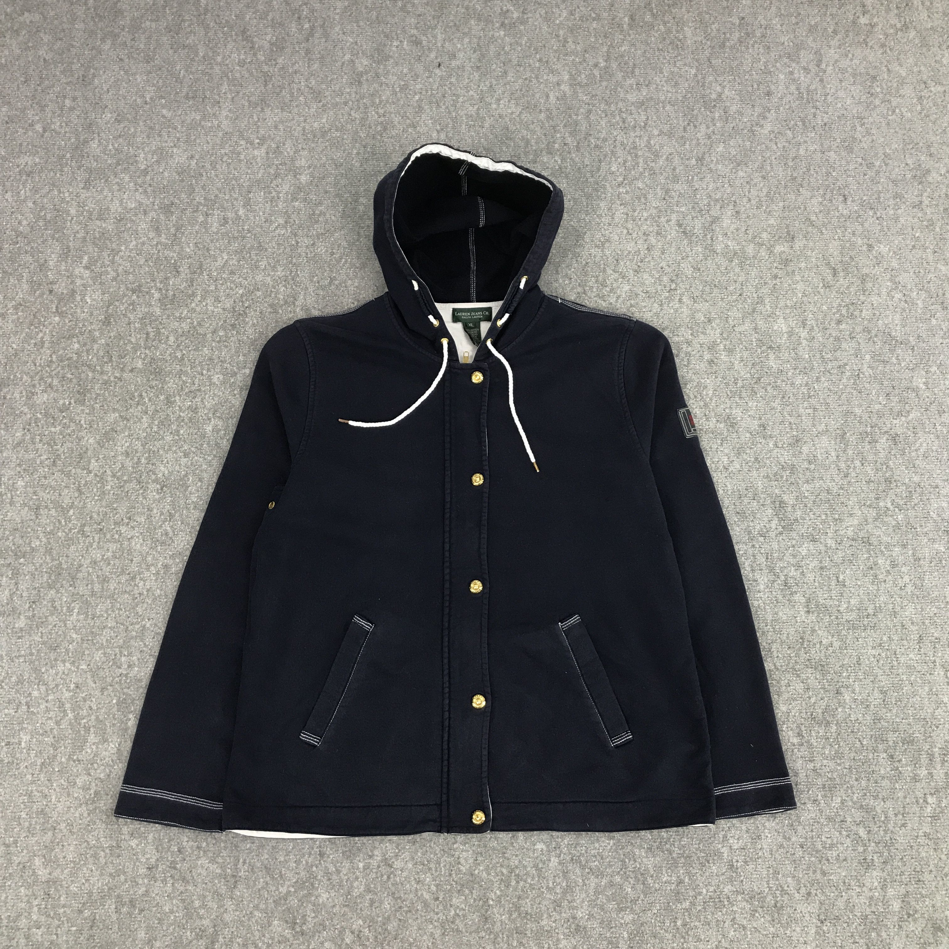 Polo Ralph Lauren × Ralph Lauren × Vintage POLO LAUREN JEANS CO ZIPPER HOODIES JACKET Size US L / EU 52-54 / 3 - 1 Thumbnail