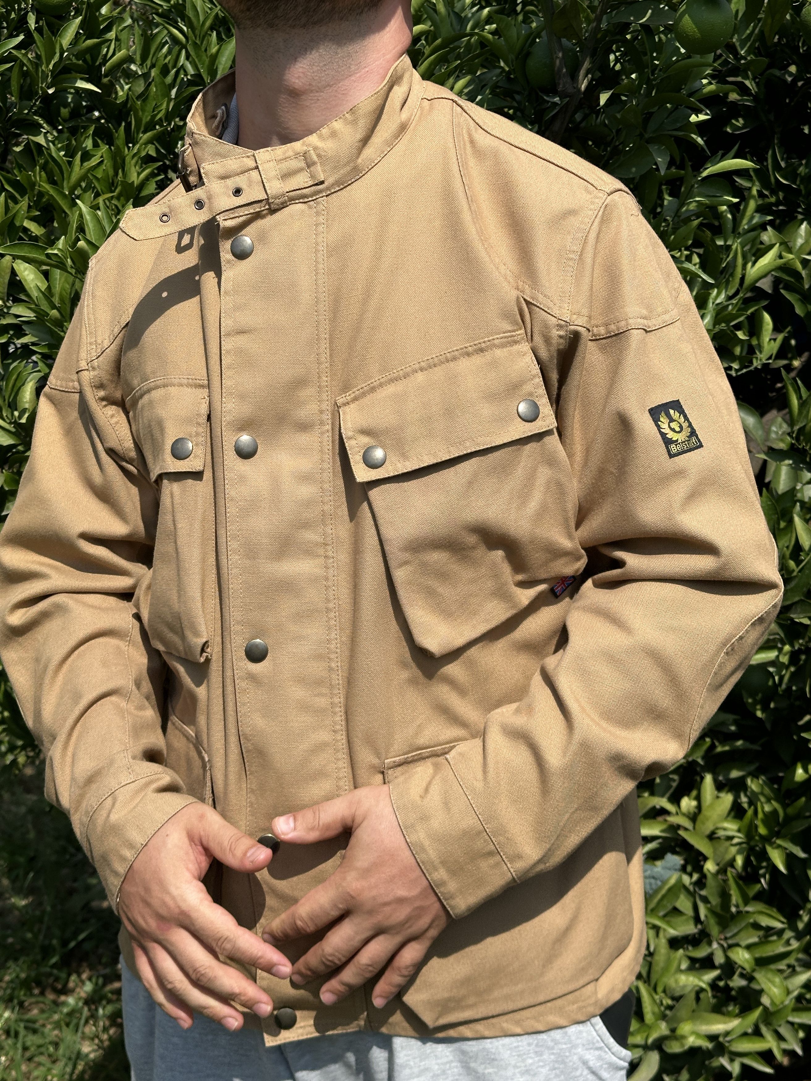 80s Belstaff Derwent 38 パイル　ラインド　ジャケット BELSTAFF (ベルスタッフ) 80s TRIALMASTER Professional Waxed