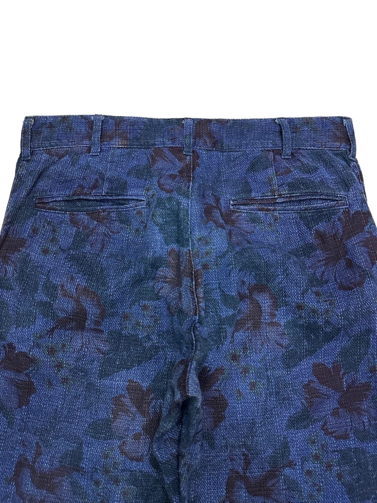 Japanese Brand × URBAN RESEARCH DOORS Vintage Urban Research Rare Floral Design Pants Size US 32 / EU 48 - 6 Thumbnail