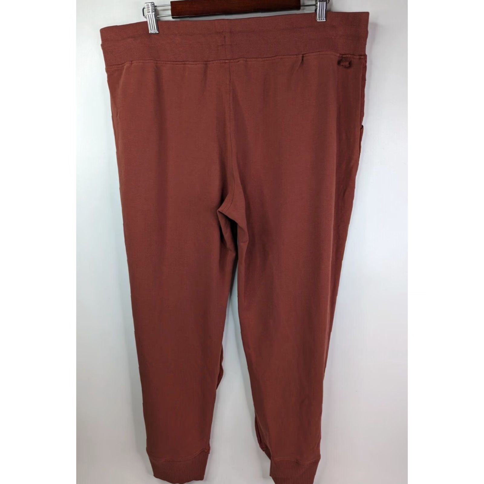 Vintage Seven7 Pants Womens XL Red Jogger Casual Pull On High-Waist Comfort Size 40" / US 18 - 4 Thumbnail