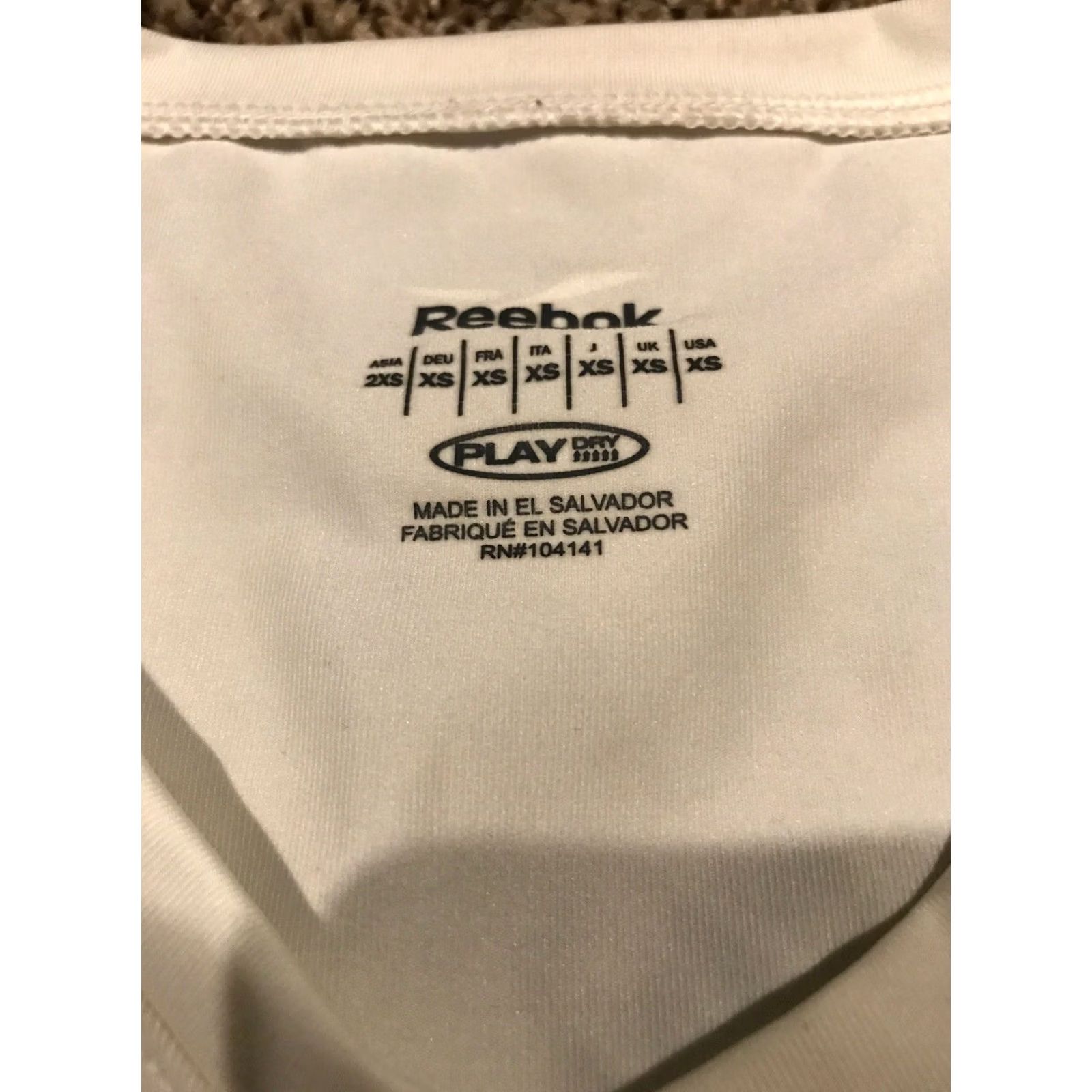 Reebok VINTAGE? No. (Cannot determine) Size XS / US 0-2 / IT 36-38 - 2 Thumbnail