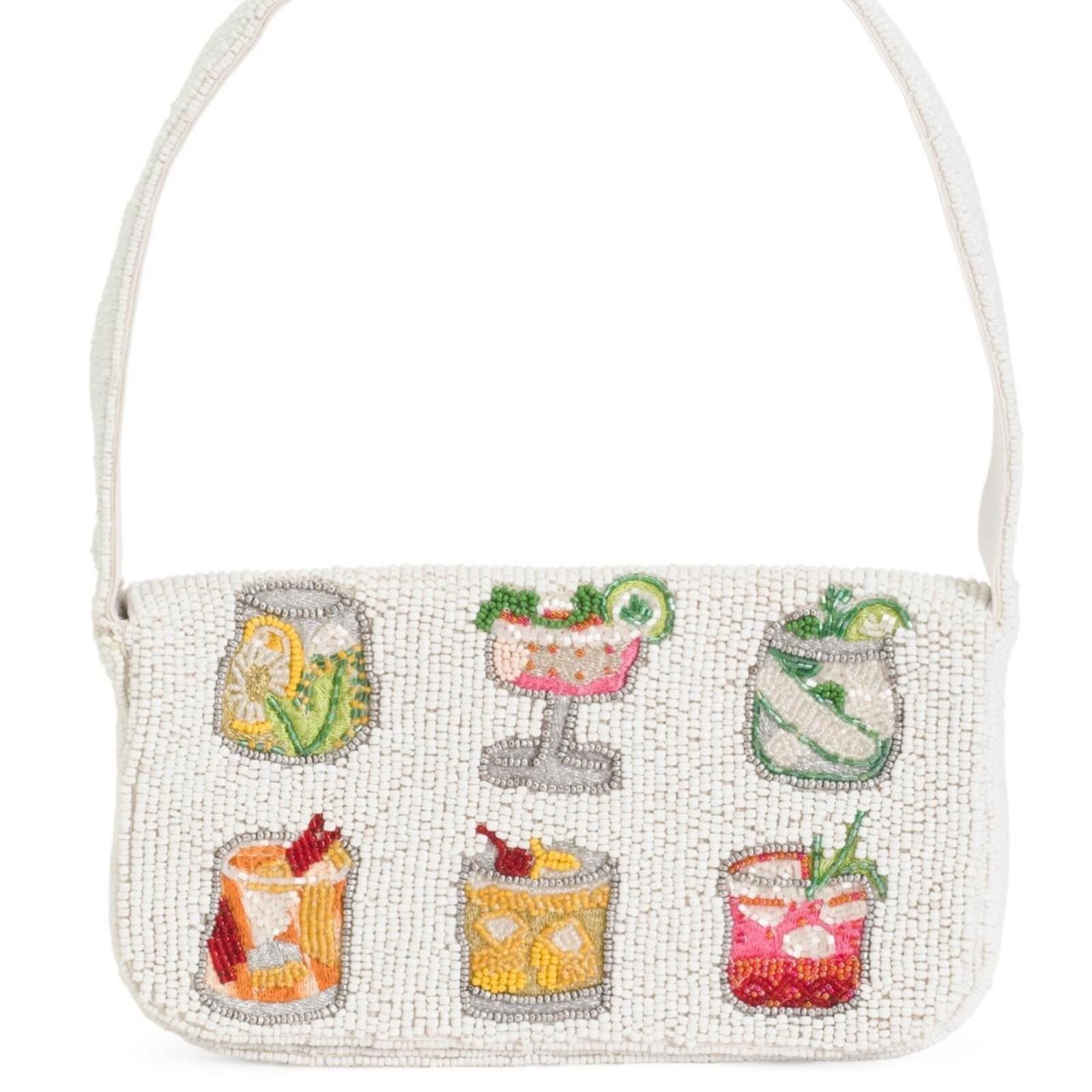 Marsell NWT Tiktok Viral Cocktail Tropical Beaded Bag Size ONE SIZE - 2 Thumbnail