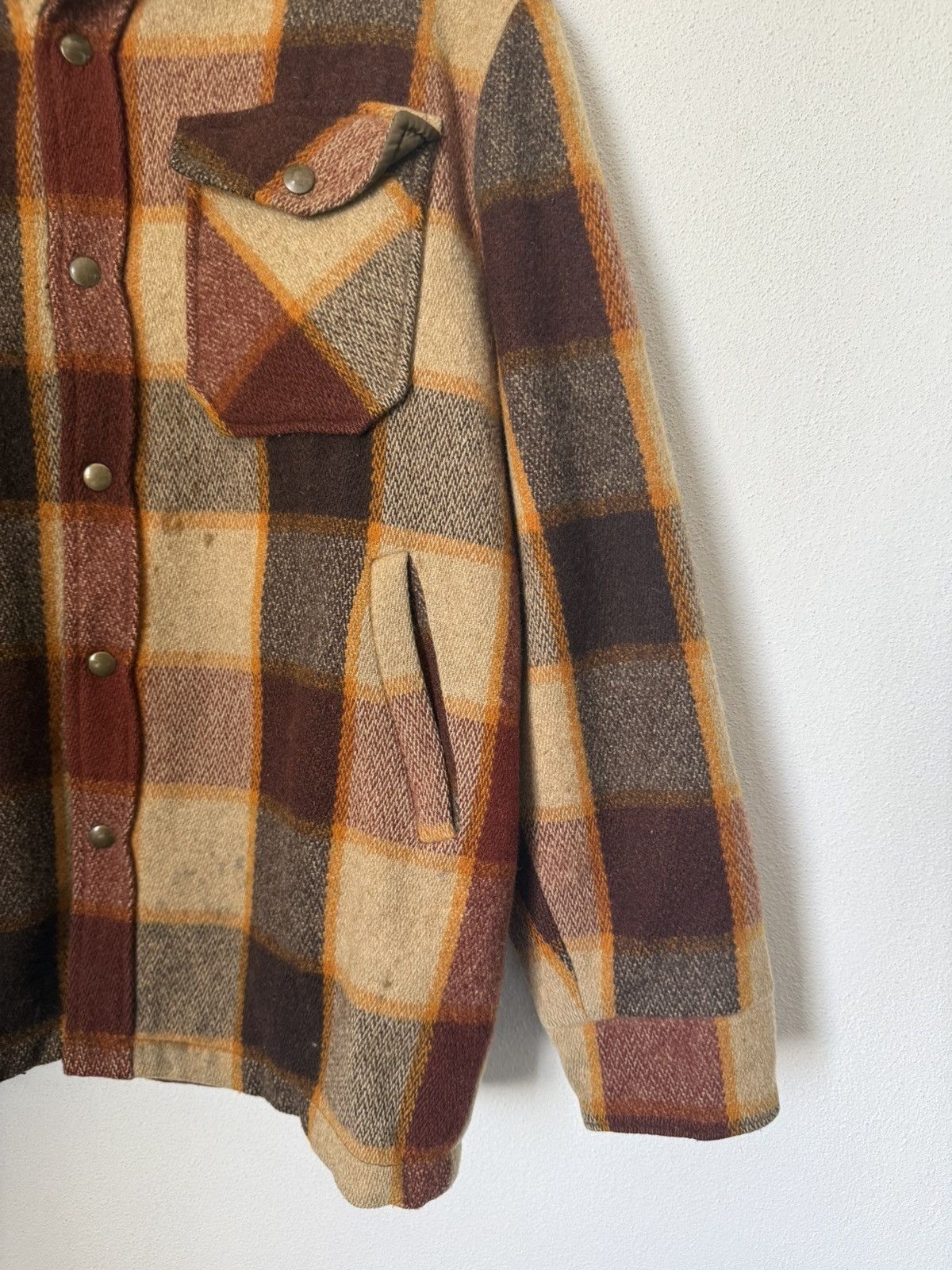 Woolrich Woolen Mills Vintage Woolrich Plaid Jacket Button Winter Size US M / EU 48-50 / 2 - 3 Thumbnail