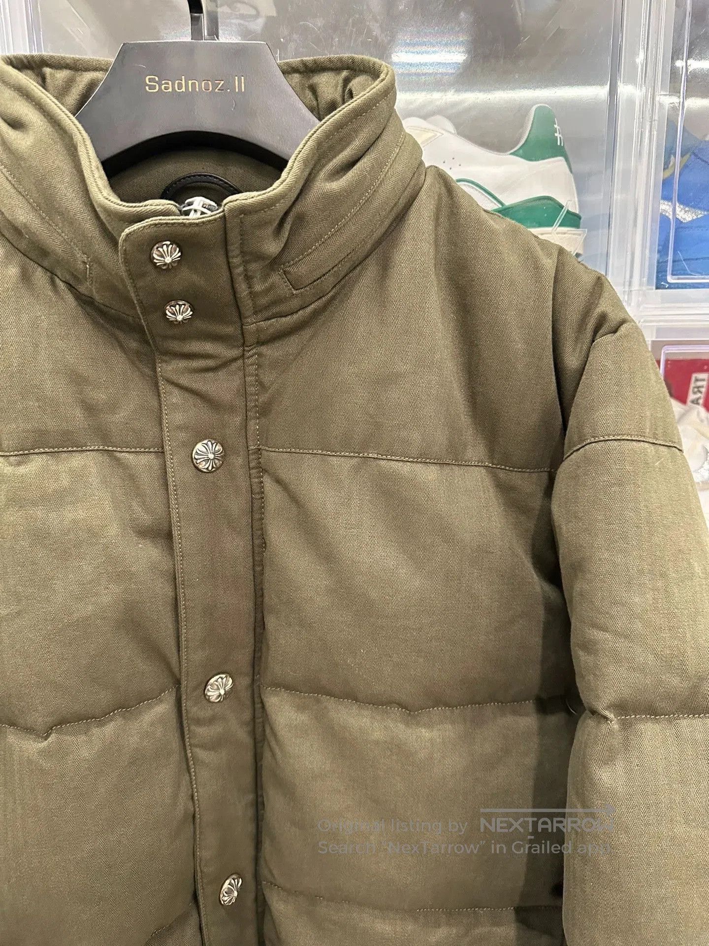 Chrome Hearts chrome hearts army green puffer jacket. Size US XL / EU 56 / 4 - 2 Thumbnail