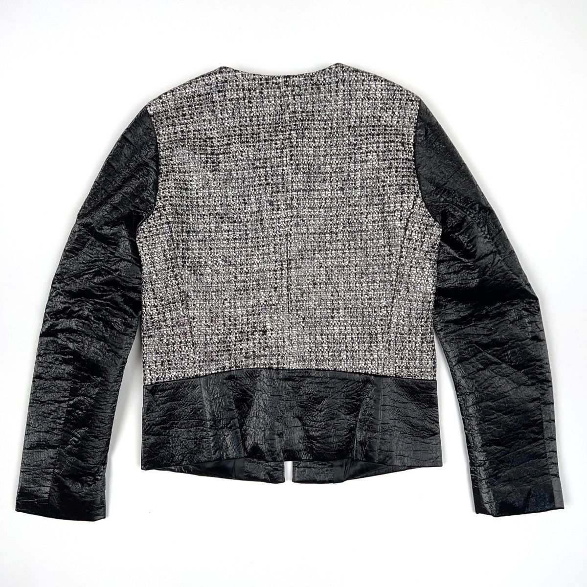Sandro Sandro Sample Vedette Jacket Tweed Metallic Size S / US 4 / IT 40 - 14 Thumbnail