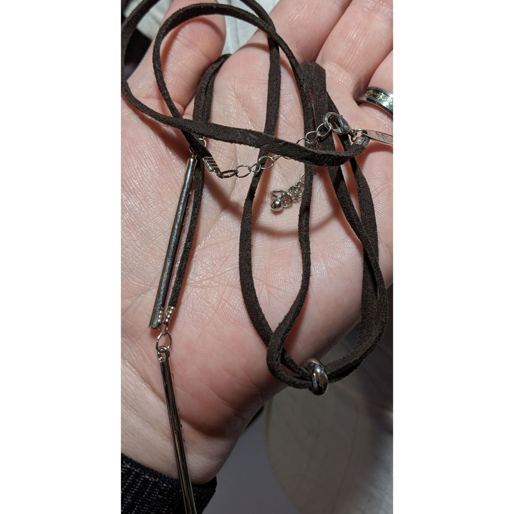 Other NY Collection Faux Leather Bolo Charm Necklace Size ONE SIZE - 9 Thumbnail