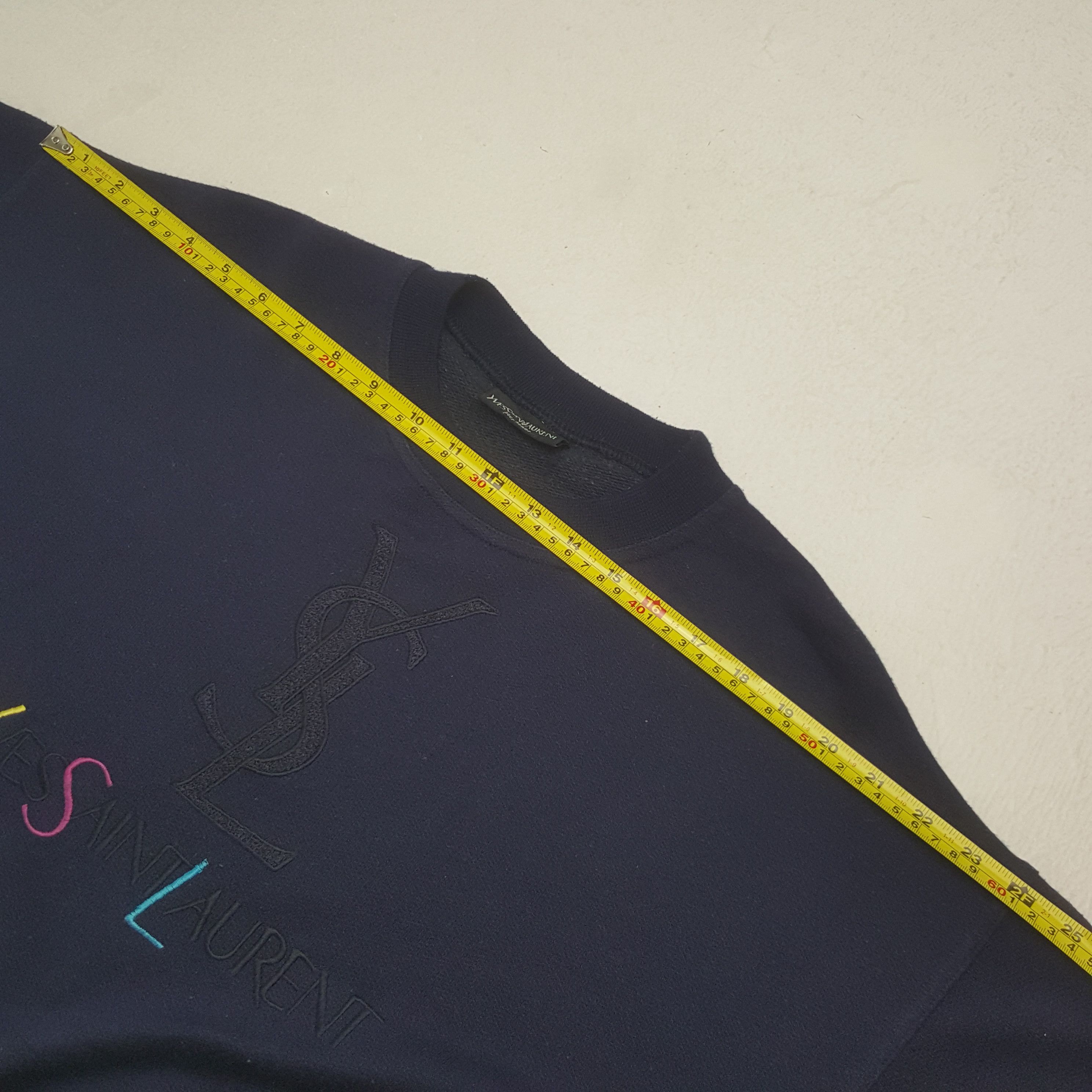 Yves Saint Laurent Vintage Yves Saint Laurent Designer Sweatshirt C302N12 Size US L / EU 52-54 / 3 - 5 Thumbnail