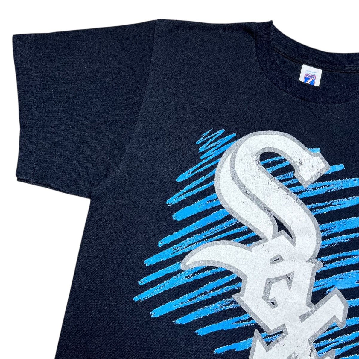 Logo 7 Vintage 1991 MLB Chicago White Sox Logo 7 Graphic T-Shirt Size US L / EU 52-54 / 3 - 5 Thumbnail