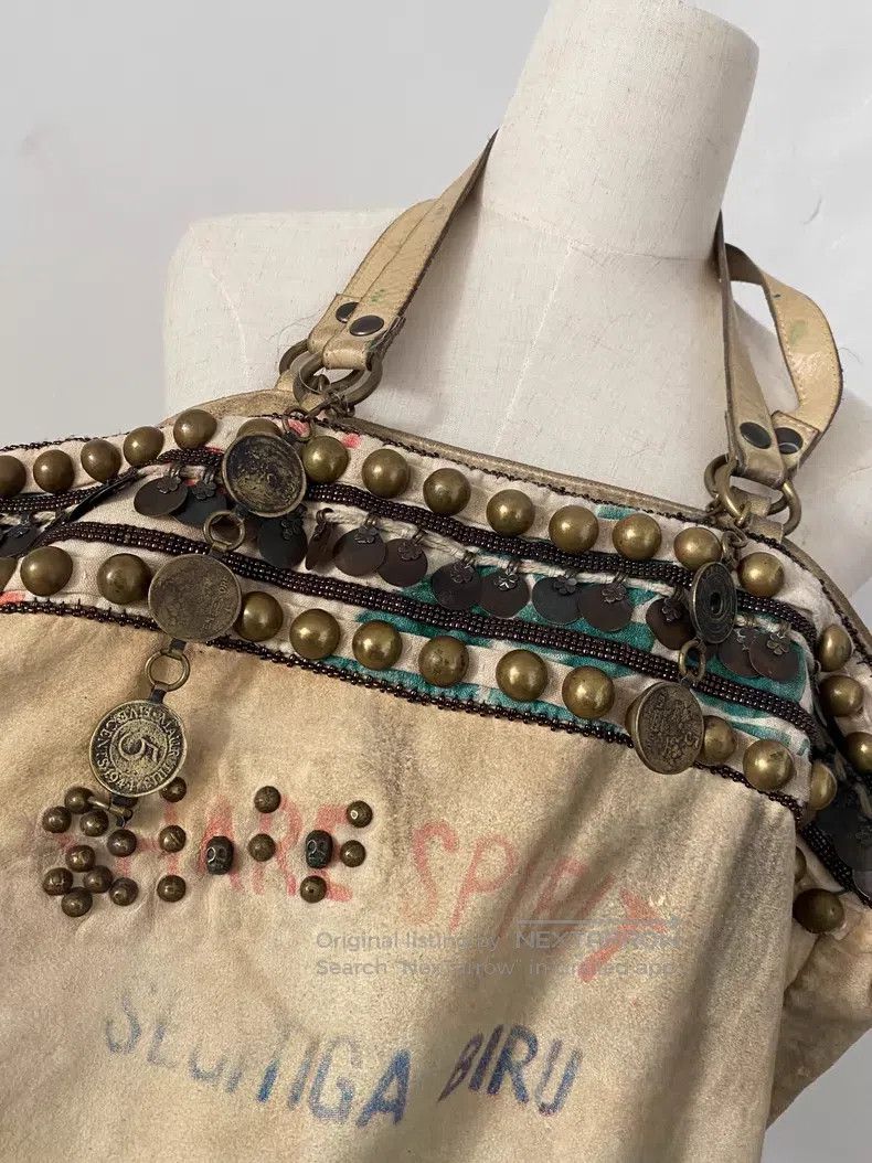 Share Spirit Homme Share Spirit Homme Ethnic Handbag Leather Bag Size ONE SIZE - 3 Thumbnail