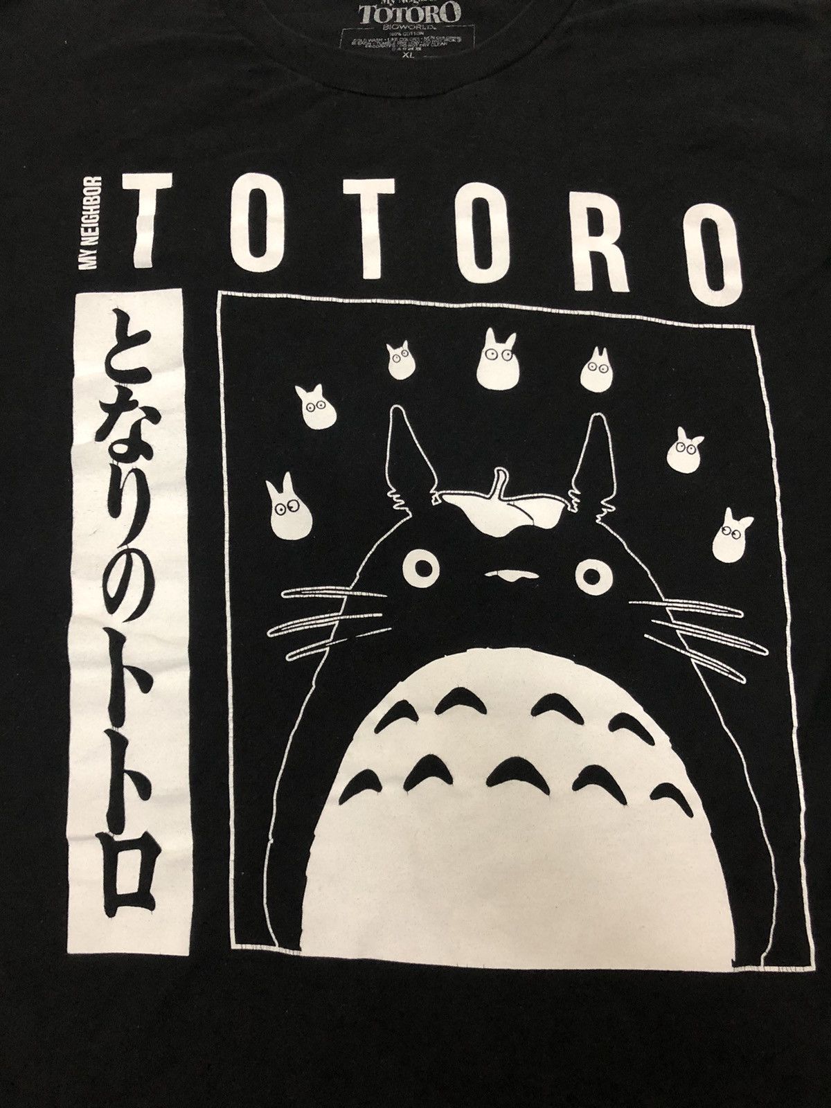 Anime MY NEIGHBOR TOTORO STUDIO GHIBLI OFFICIAL ANIME PROMO TEE Size US XL / EU 56 / 4 - 5 Thumbnail
