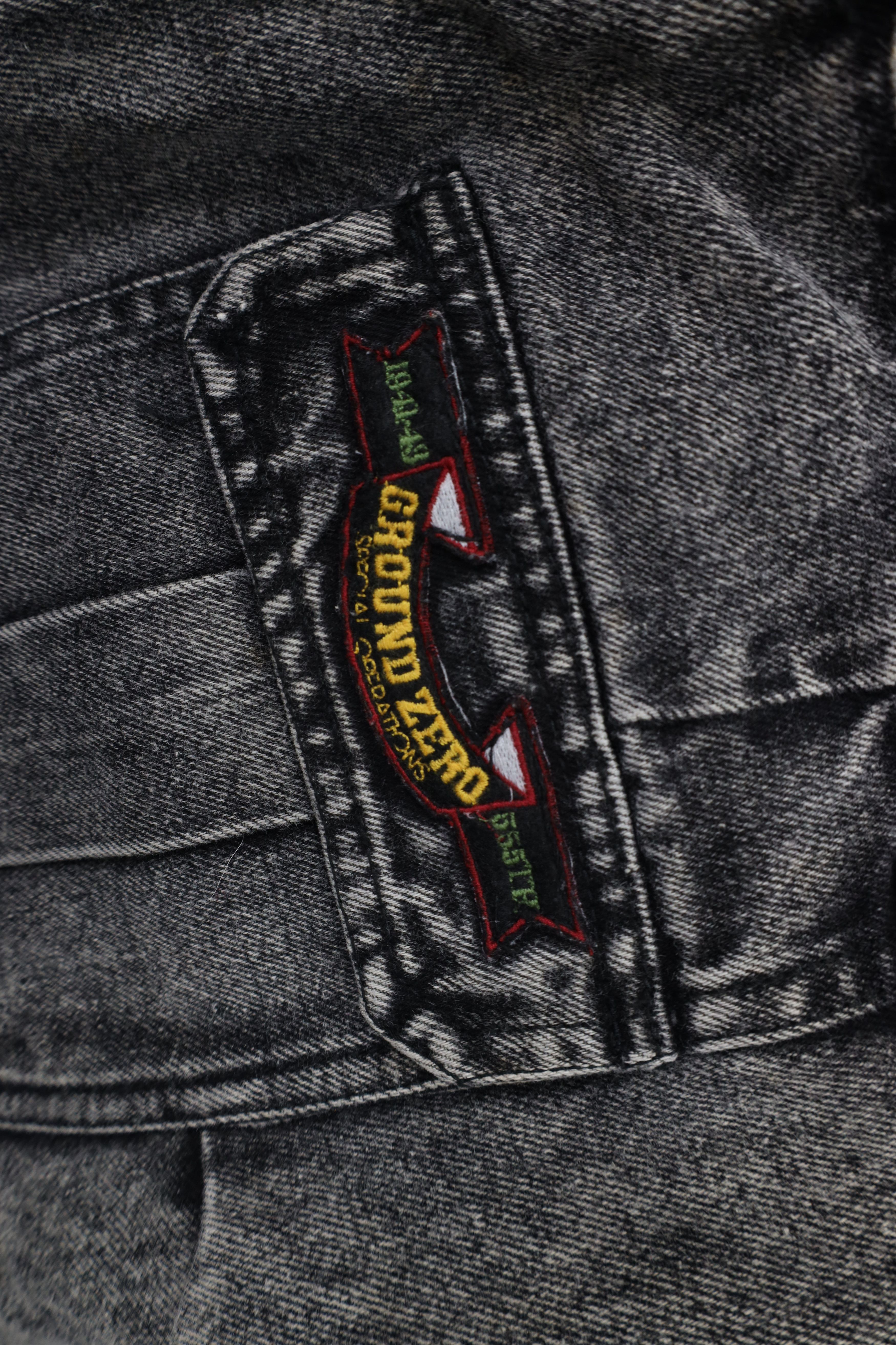 Vintage Vintage 80s 90s Streetwear Acid Wash Relaxed Jeans Black Size US 30 / EU 46 - 14 Thumbnail