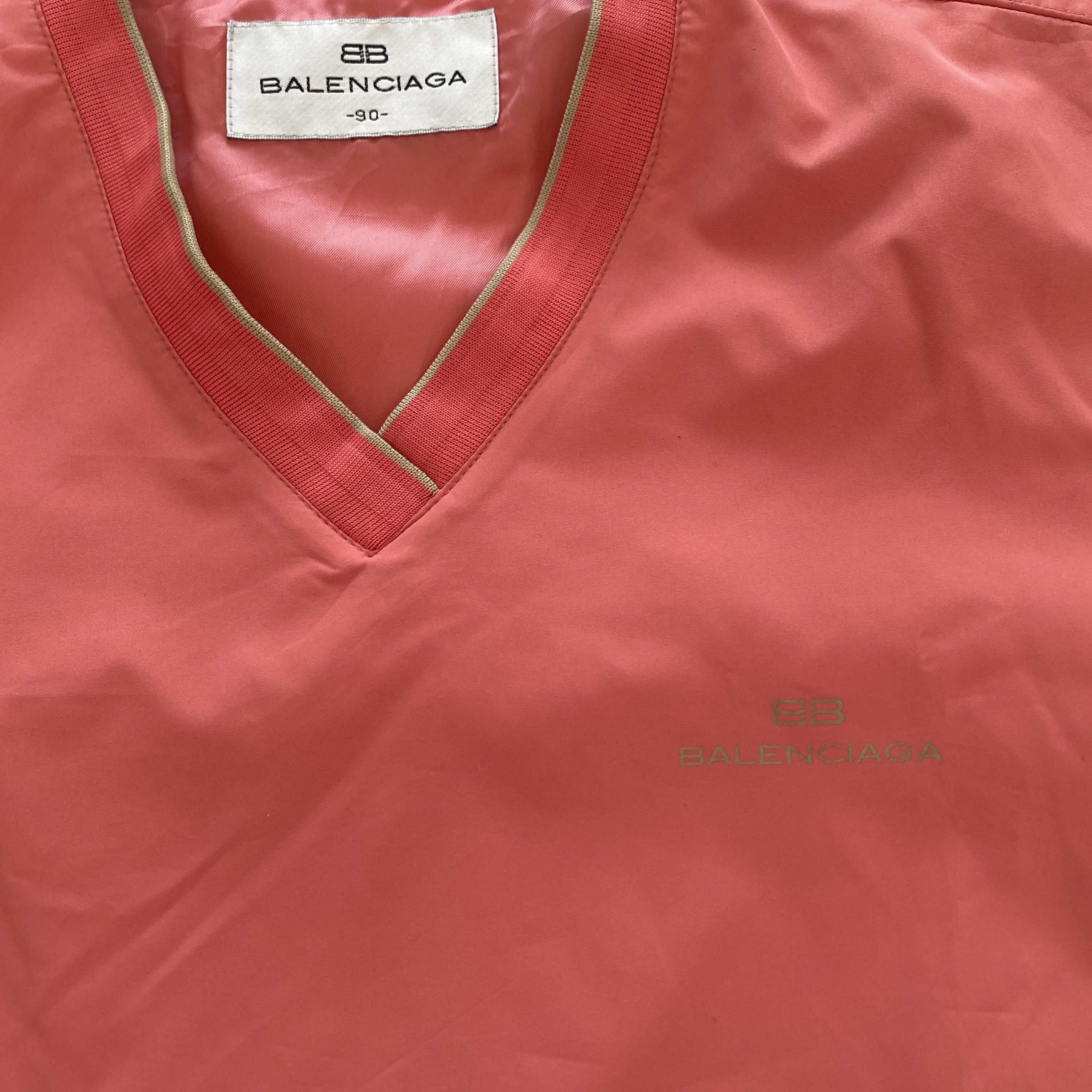 Balenciaga Vintage Balenciaga Vneck Light Jacket Size M / US 6-8 / IT 42-44 - 3 Thumbnail
