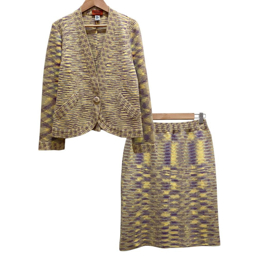 Missoni Missoni Missoni Knit Jacket Skirt Set Textile Suits DUTY FREE for USA Size ONE SIZE - 1 Thumbnail