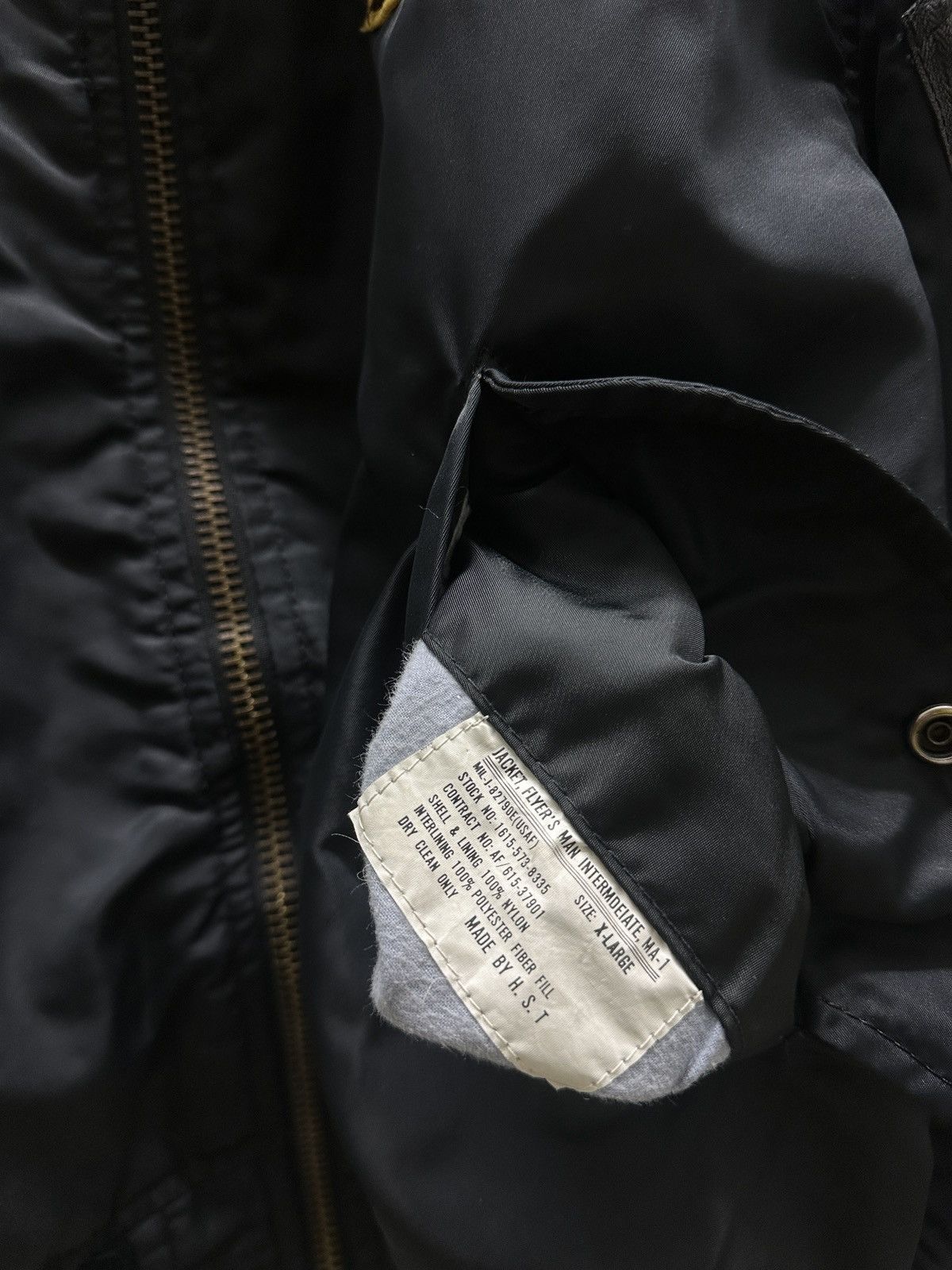 Vintage Vintage MA-1 Tomcat Flight Bomber Jacket Size US XL / EU 56 / 4 - 11 Thumbnail