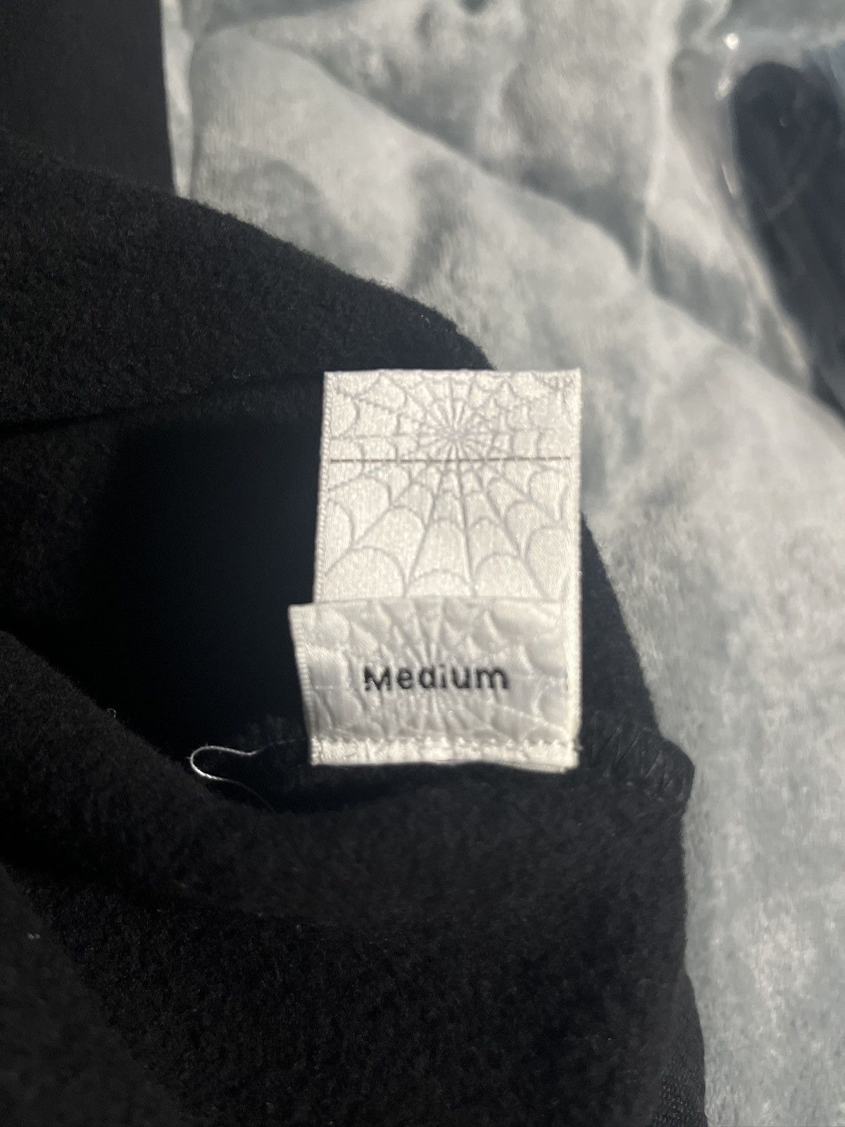 Sp5der Black and White OG Web Hoodie Size US M / EU 48-50 / 2 - 5 Thumbnail