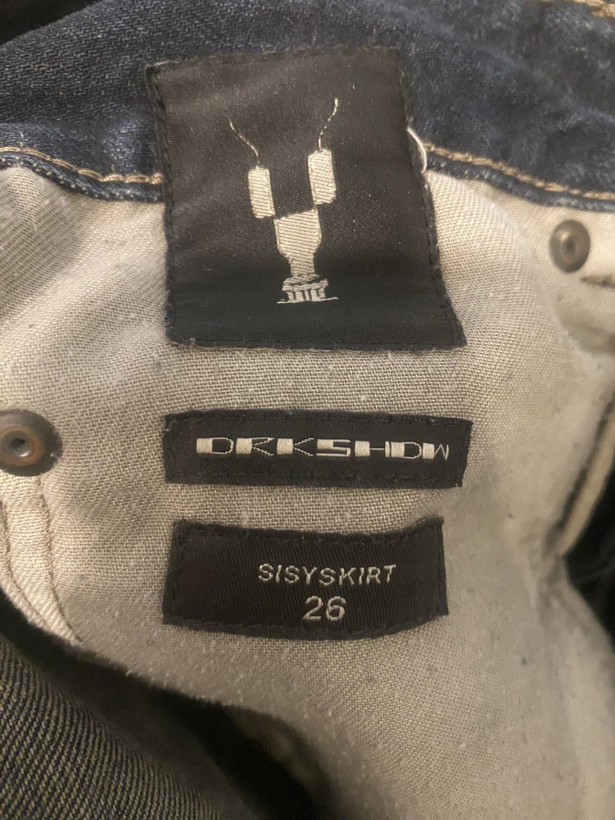 Rick Owens Drkshdw Rick Owens DRKDW ss19 skirts Size US 26 / EU 42 - 3 Thumbnail