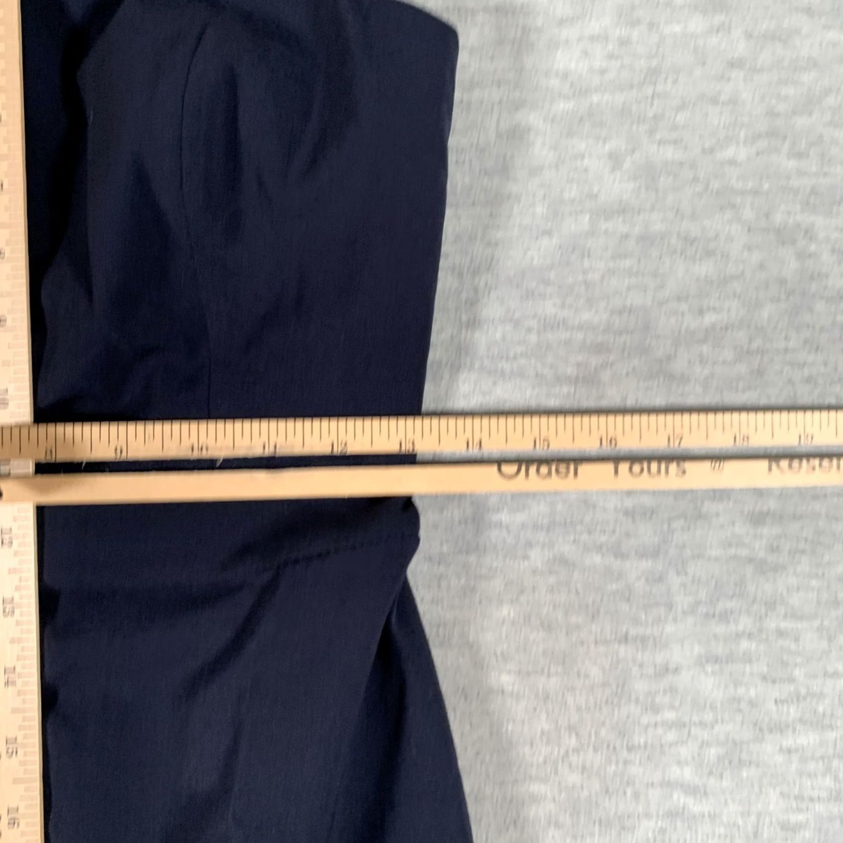J.Crew J.CREW Dress Womens 2 Navy Sleeveless Sheath Knee Length Work Office Career Boatneck? Size XS / US 0-2 / IT 36-38 - 5 Thumbnail