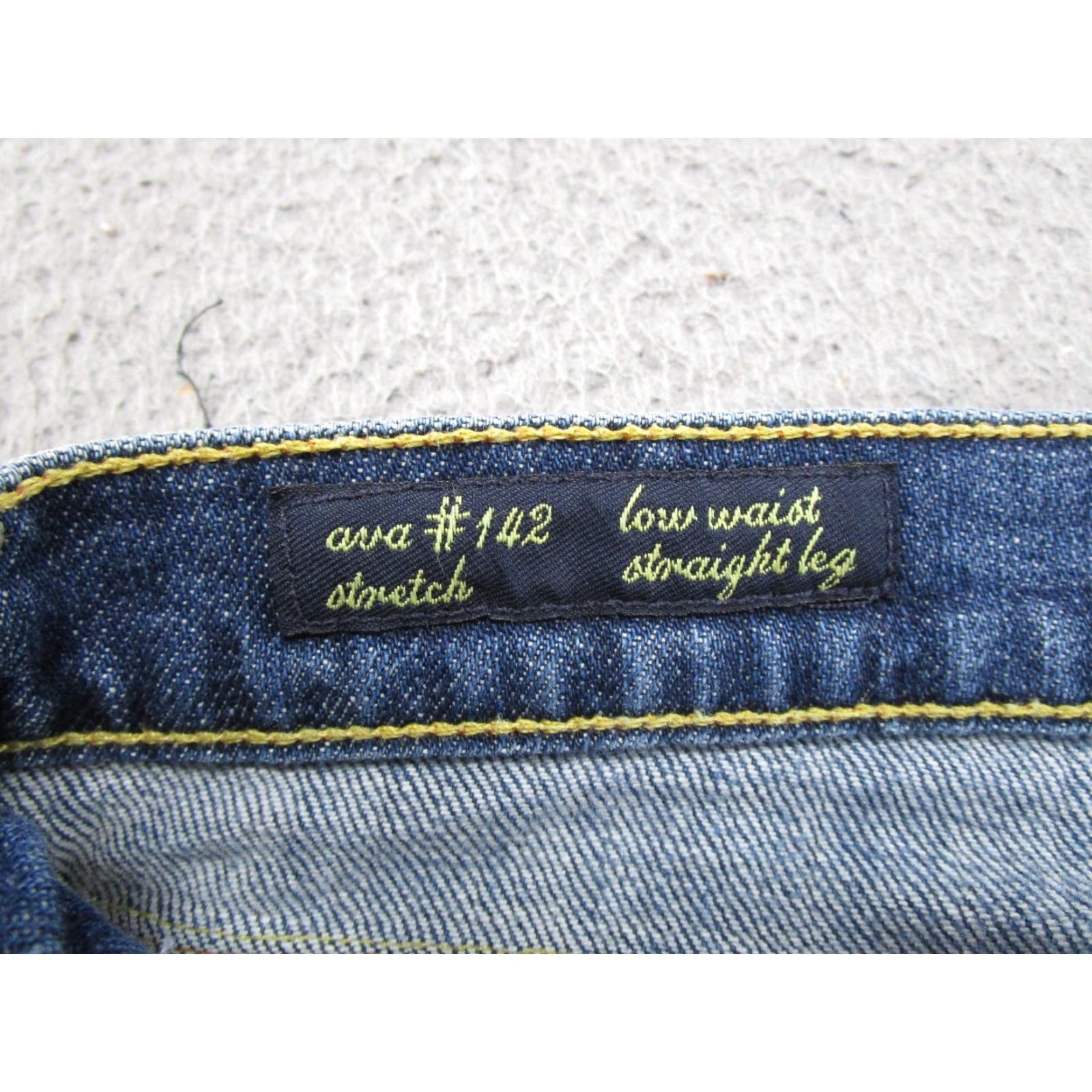 Citizens Of Humanity Citizens of Humanity Jeans Ava Women's 31 Straight Leg Denim Blue 5-Pocket Comfortable Stretch Vintage No Size 24" / US 00 / IT 34 - 5 Thumbnail