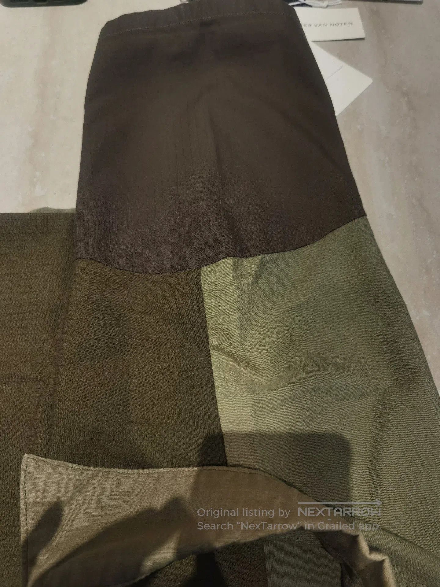 FDMTL FDMTL Military Green Patchwork Short. Size US M / EU 48-50 / 2 - 8 Thumbnail