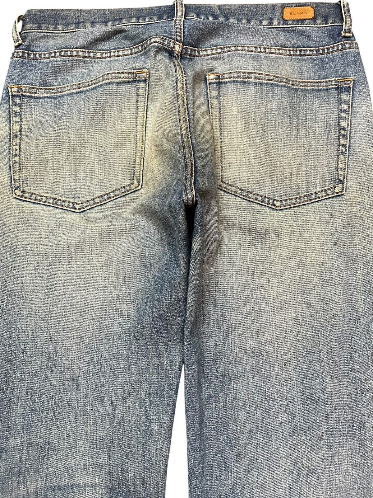 Beams Japan Vintage Beams Mudwash Slim Fit Deni Size US 31 - 7 Thumbnail