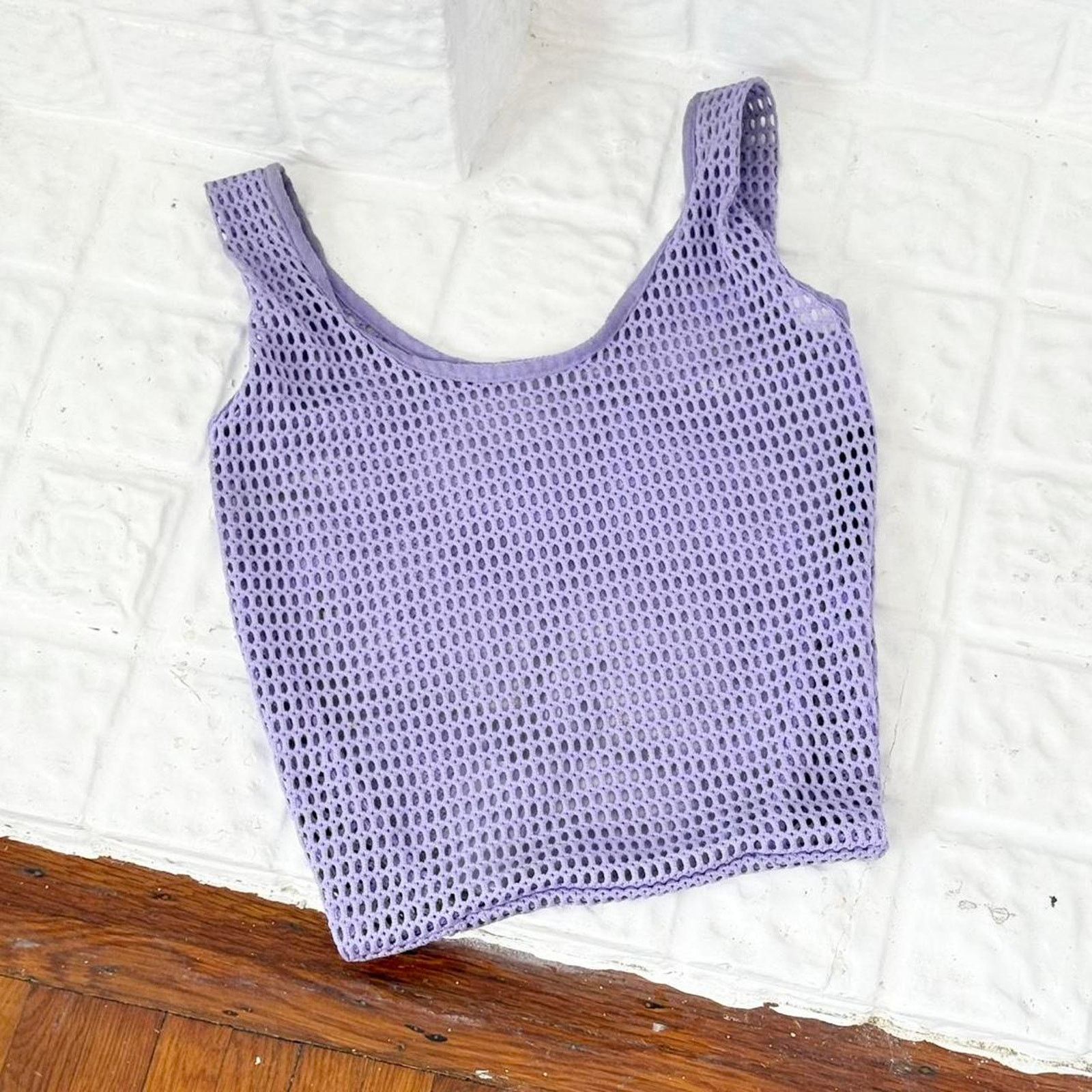 Baggu ✿ lavender mesh baggu tote ⋆ ✿ Size ONE SIZE - 3 Thumbnail