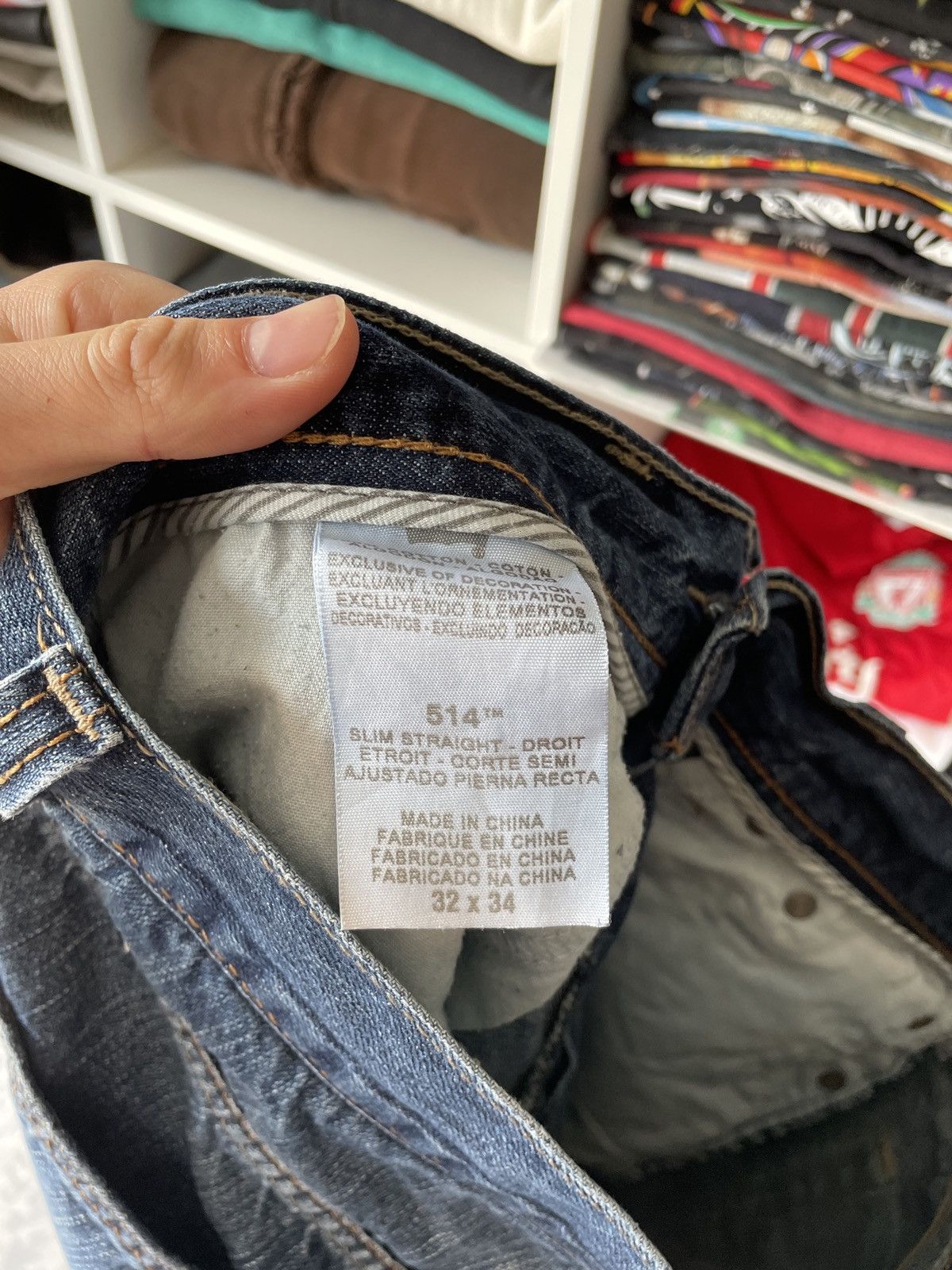 Japanese Brand × Levi's Vintage Levis Flared Jeans Mud Washed Faded Distressed Y2K Size US 32 / EU 48 - 12 Thumbnail