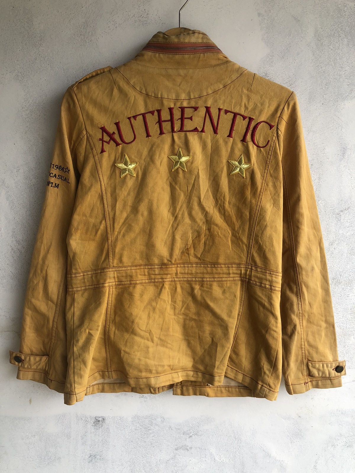 Beauty Beast × Japanese Brand × KMRii Japan Gothic Double Pocket PatchWork Punk Style Size US M / EU 48-50 / 2 - 2 Thumbnail