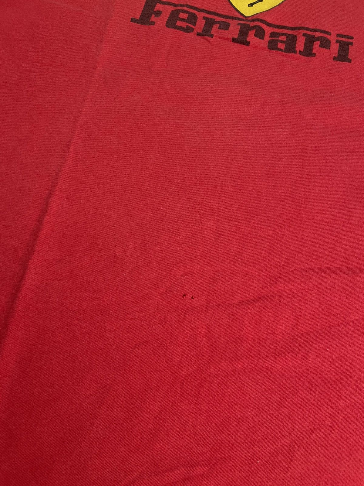 Designer Vintage 2000s Ferrari Big Logo Clasic Tee Carhartt Style Y2k Size US XL / EU 56 / 4 - 5 Thumbnail