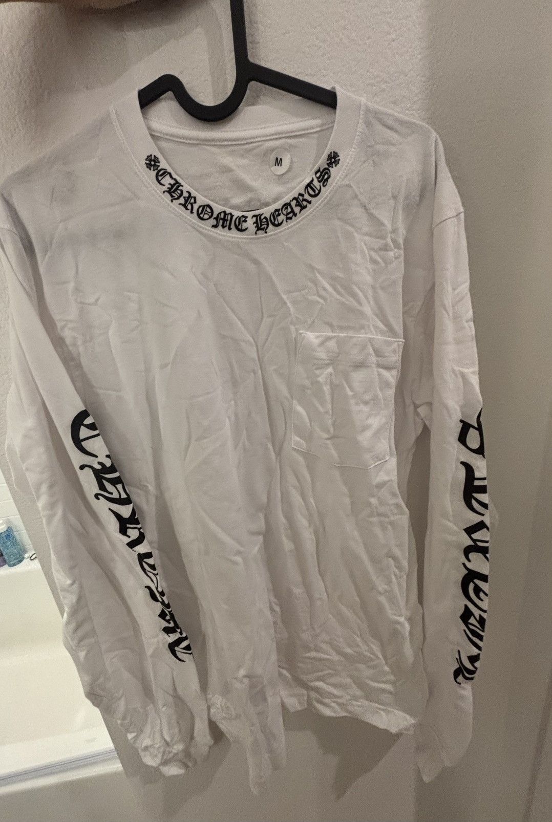 Chrome Hearts Chrome Hearts Neck/Collar Logo Longsleeve Size US M / EU 48-50 / 2 - 1 Thumbnail