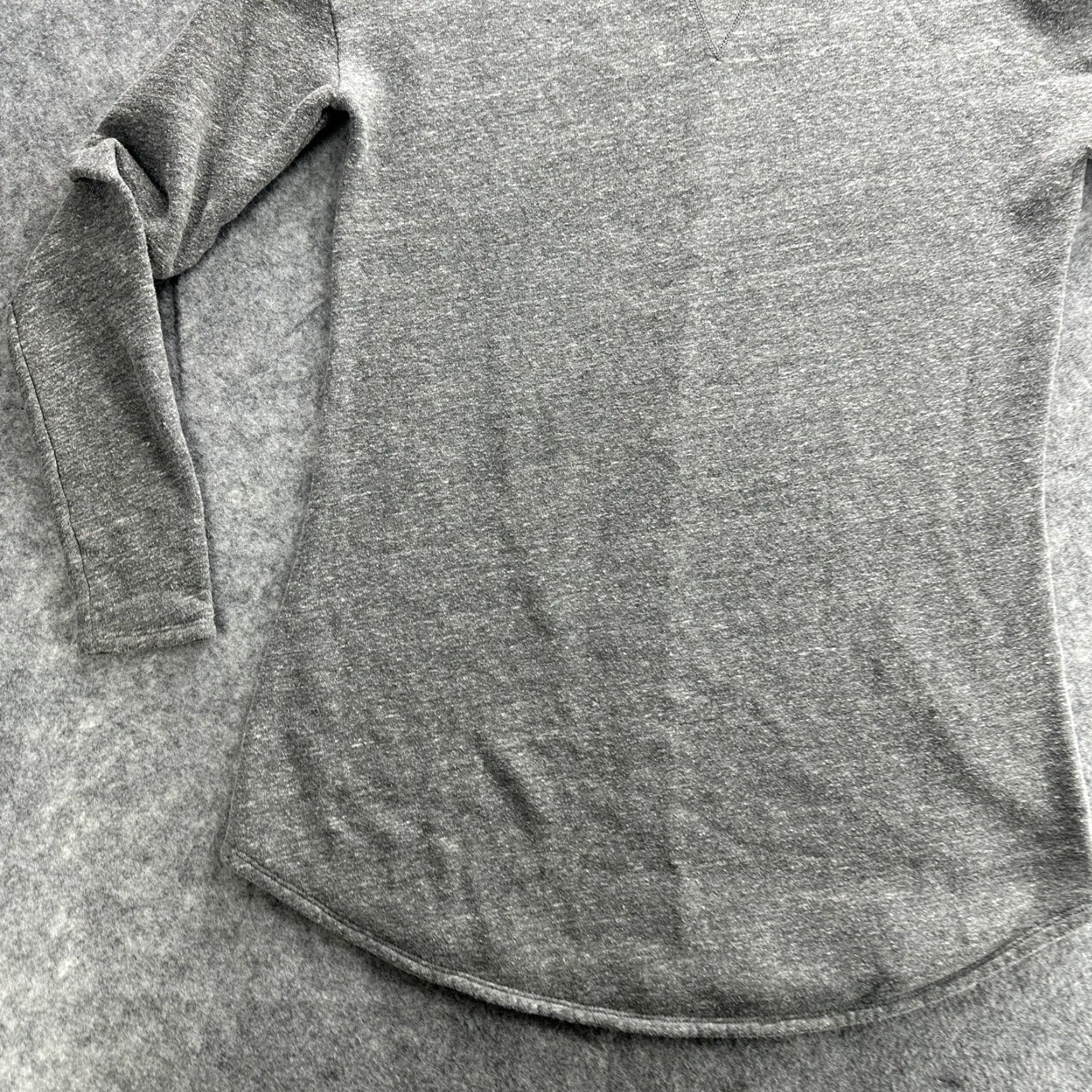 Reformation Reformation Sweater Womens XS Gray Long Sleeve Pullover Curved Hem Made USA Eco Size XS / US 0-2 / IT 36-38 - 3 Thumbnail