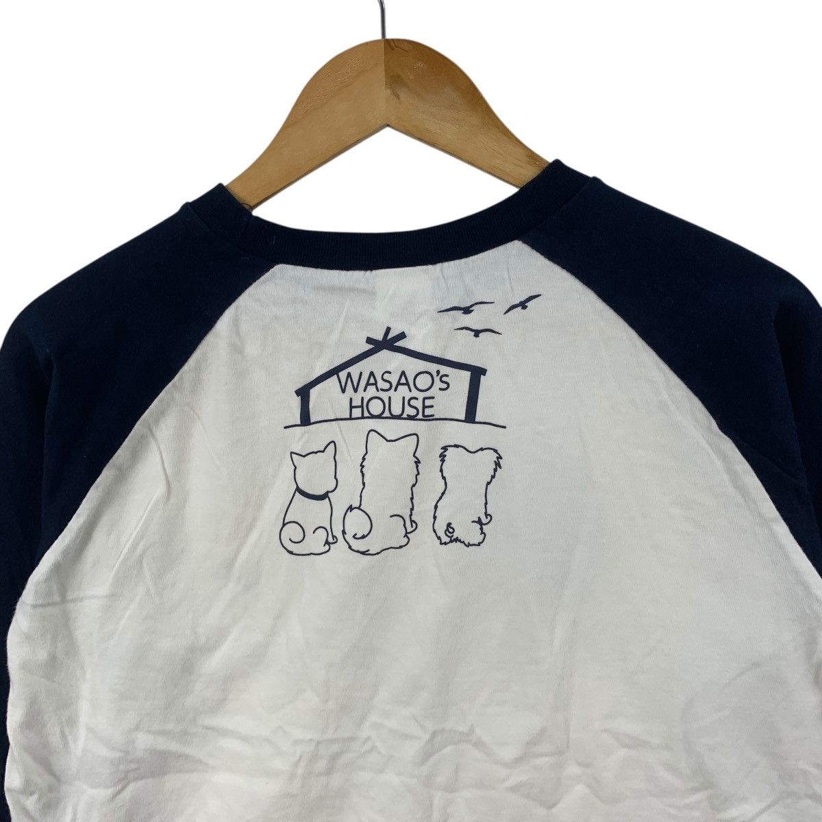 Other WASAO’S FAMILY AJIGASAWA Akita Dog Japan Raglan Tee Shirt Size M / US 6-8 / IT 42-44 - 10 Thumbnail