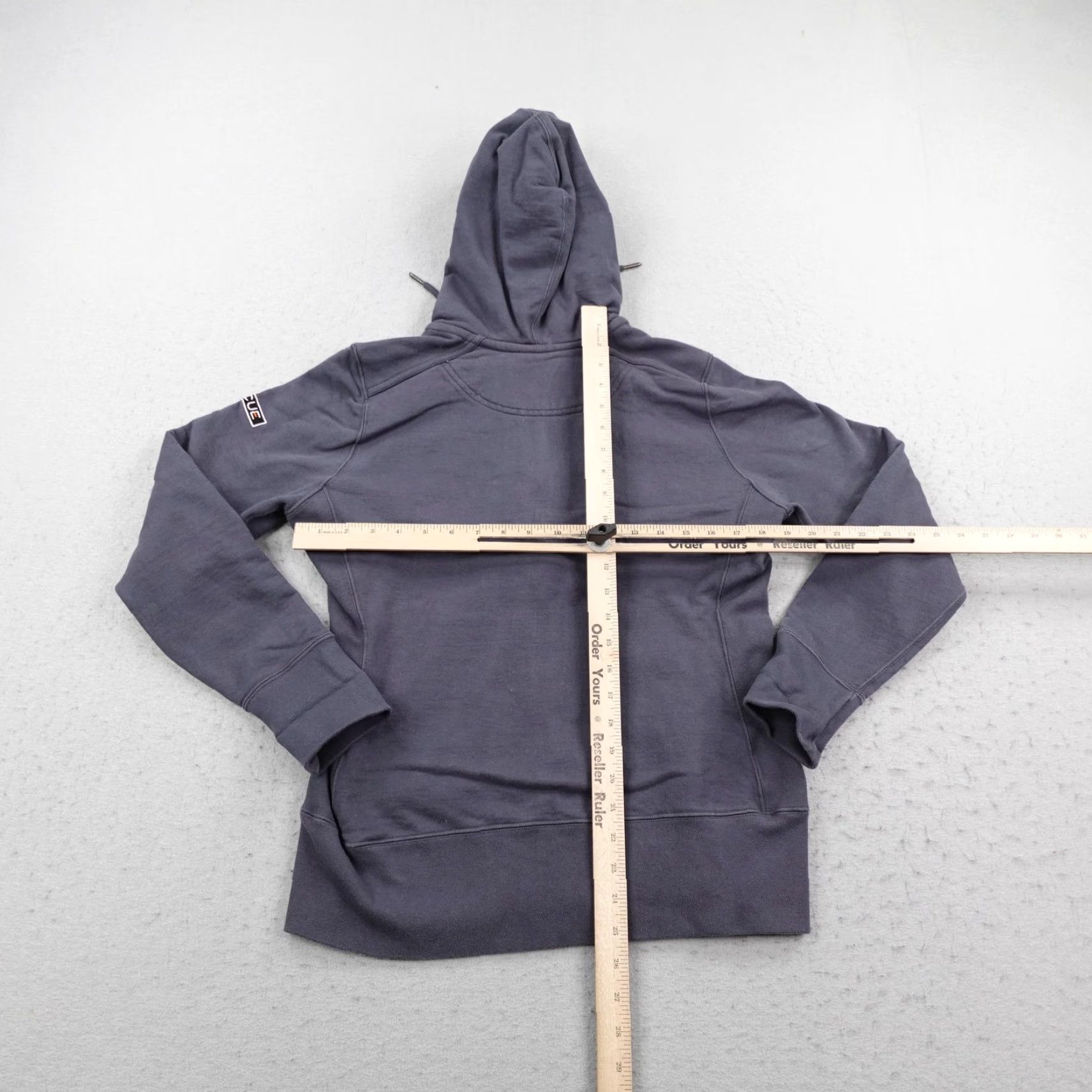 Vintage American Giant Hoodie Womens Medium Gray Zip Up Heavyweight Sweatshirt Made USA Size M / US 6-8 / IT 42-44 - 6 Thumbnail