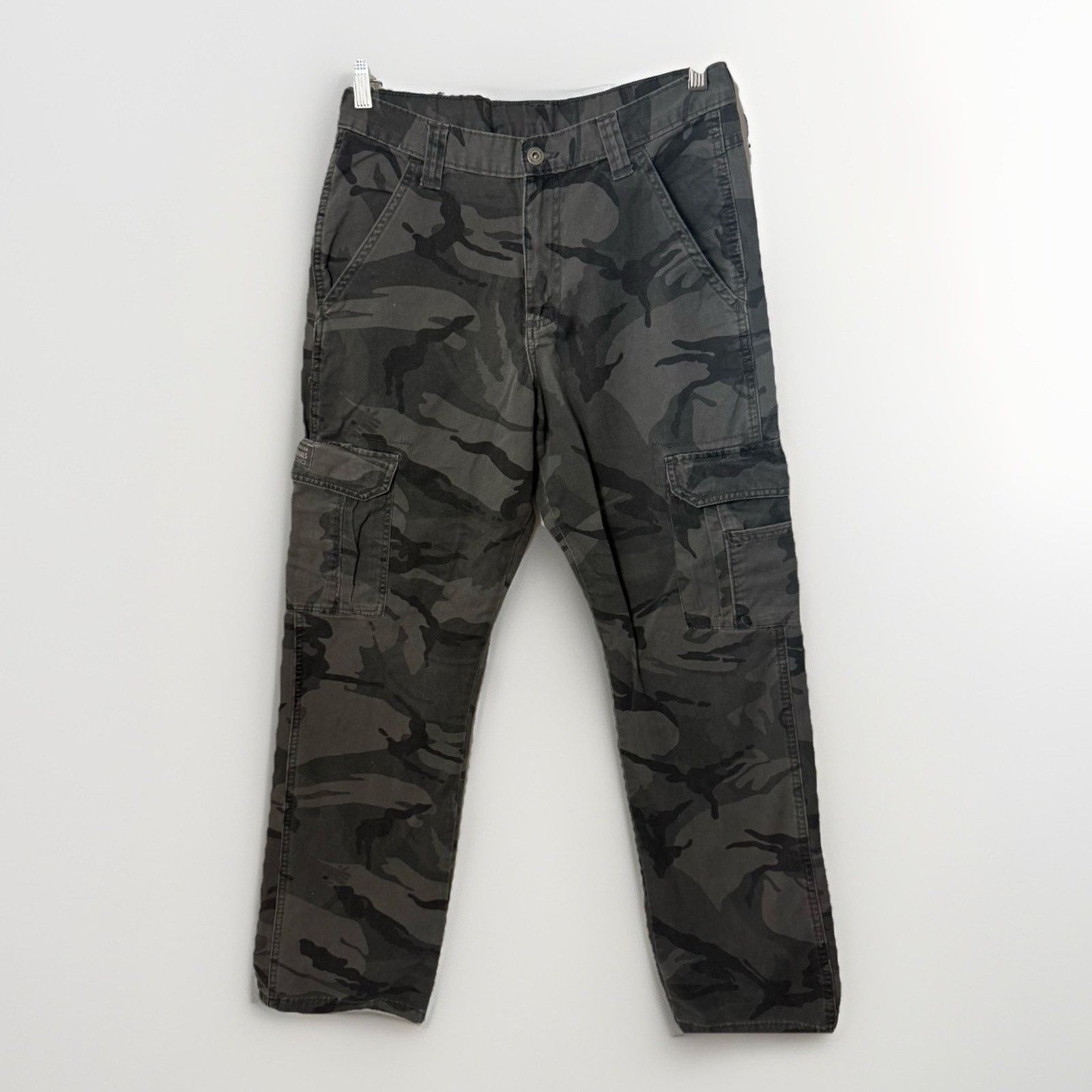 Wrangler Wrangler Authentics Camo Cargo Tapered Faded Stretch Gorp Size US 28 / EU 44 - 2 Thumbnail