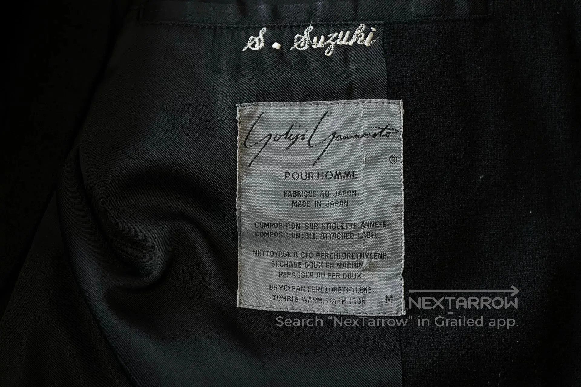Yohji Yamamoto Yohji Yamamoto Musical Note Jacket J39. Size US M / EU 48-50 / 2 - 7 Thumbnail